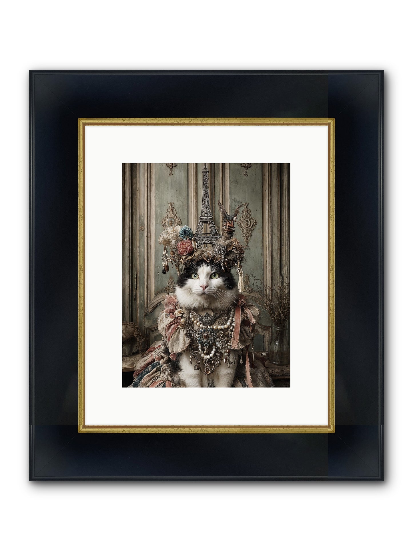 Miss Twill And The Lemon Parade Framed Print - Wide Black w/Gold 9x12