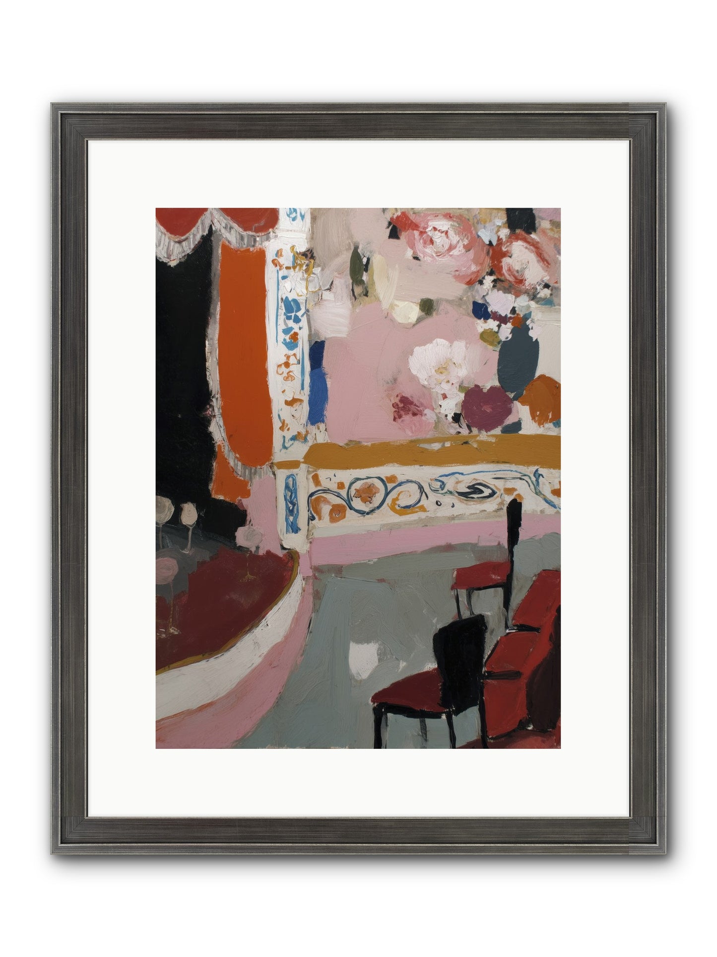 Missing Page Framed Print - Slimwoods Black/Silver 12x16