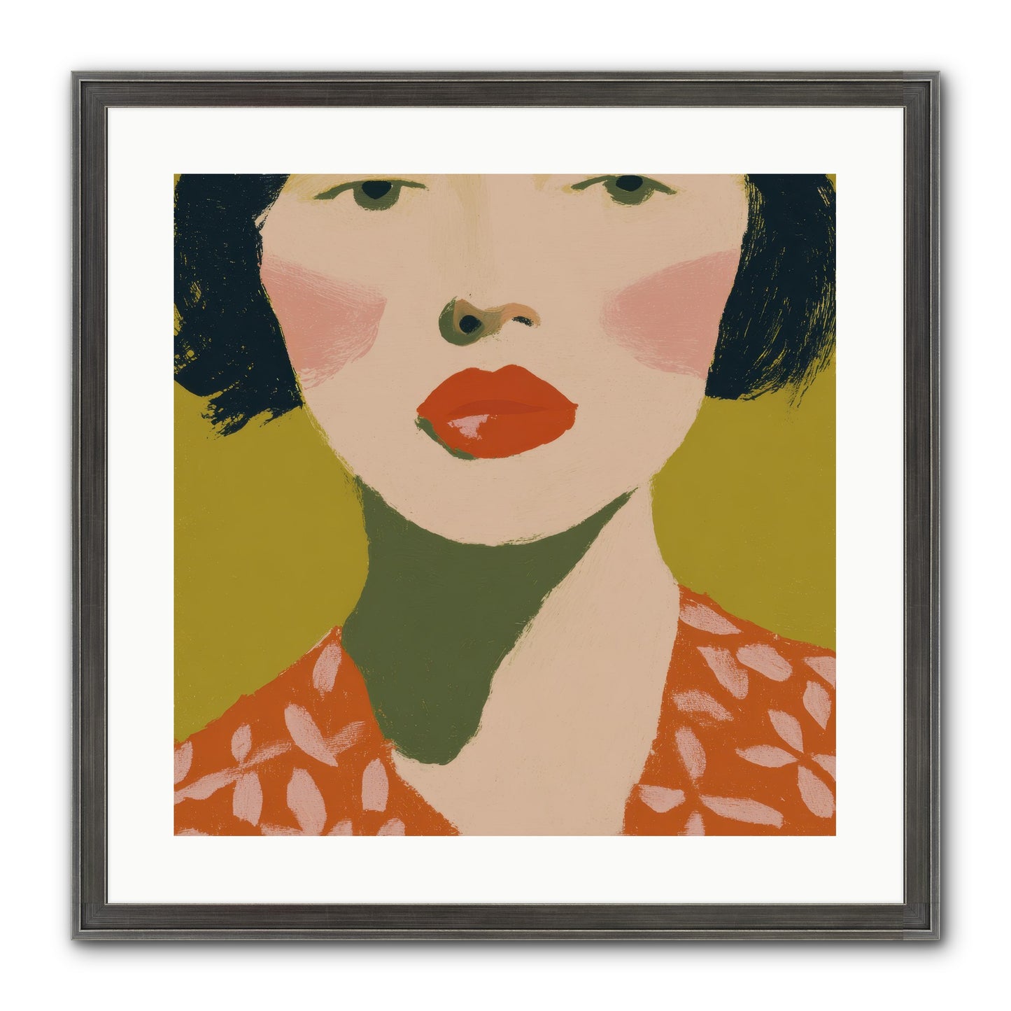 Moment Of Certainty Framed Print - Slimwoods Black/Silver 20x20