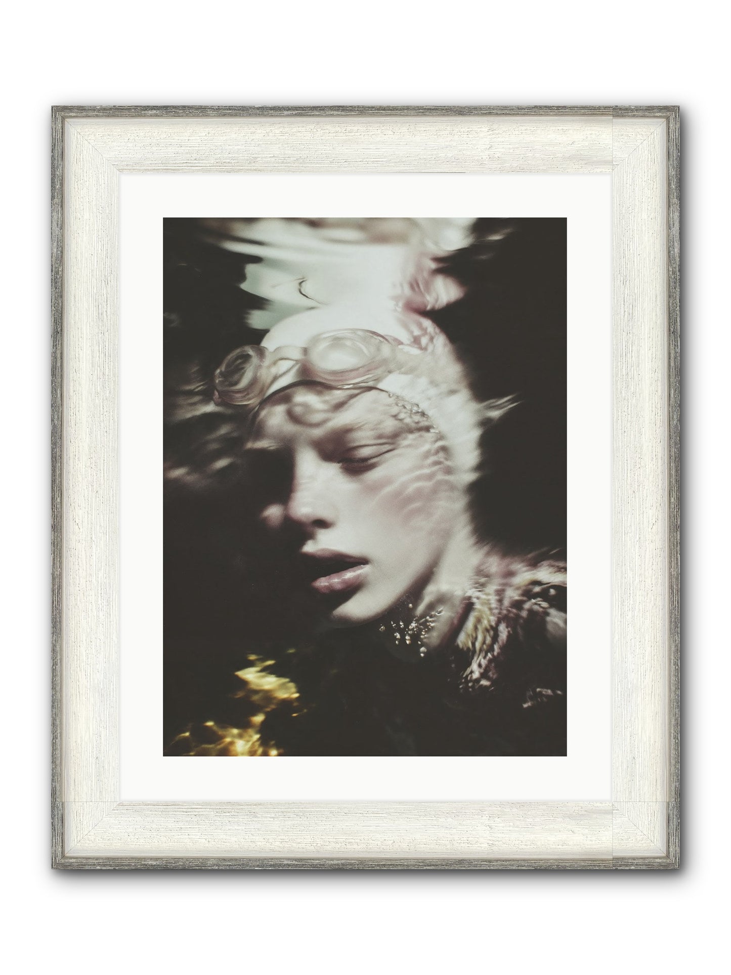 Moments Reclaimed Framed Print - Driftwood White 18x24