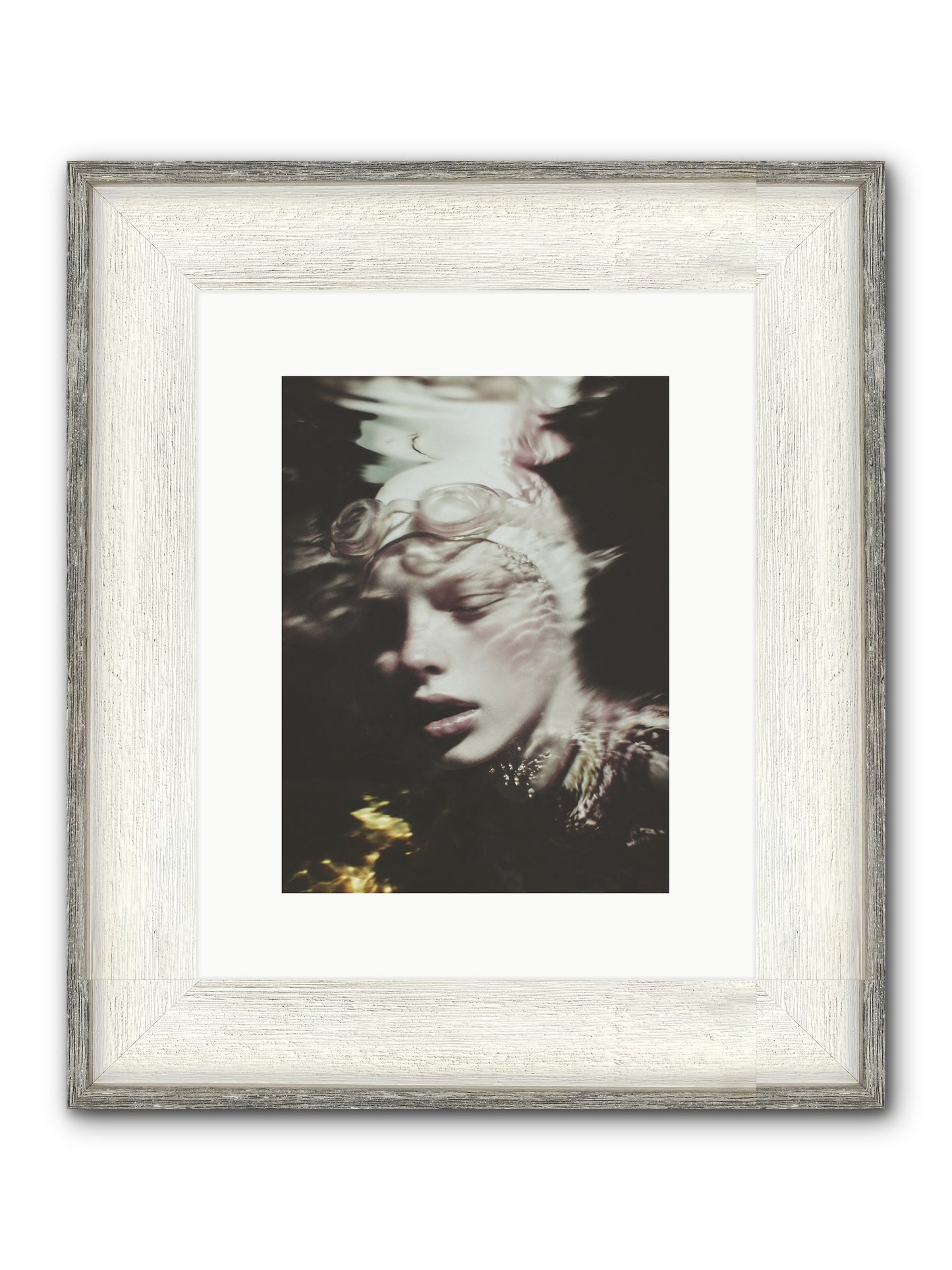 Moments Reclaimed Framed Print - Driftwood White 9x12