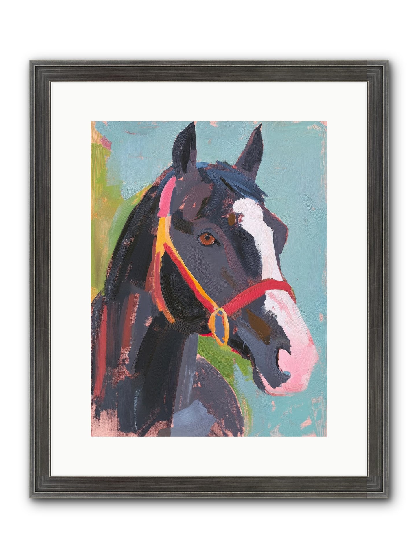 Moonbeam Framed Print - Slimwoods Black/Silver 12x16