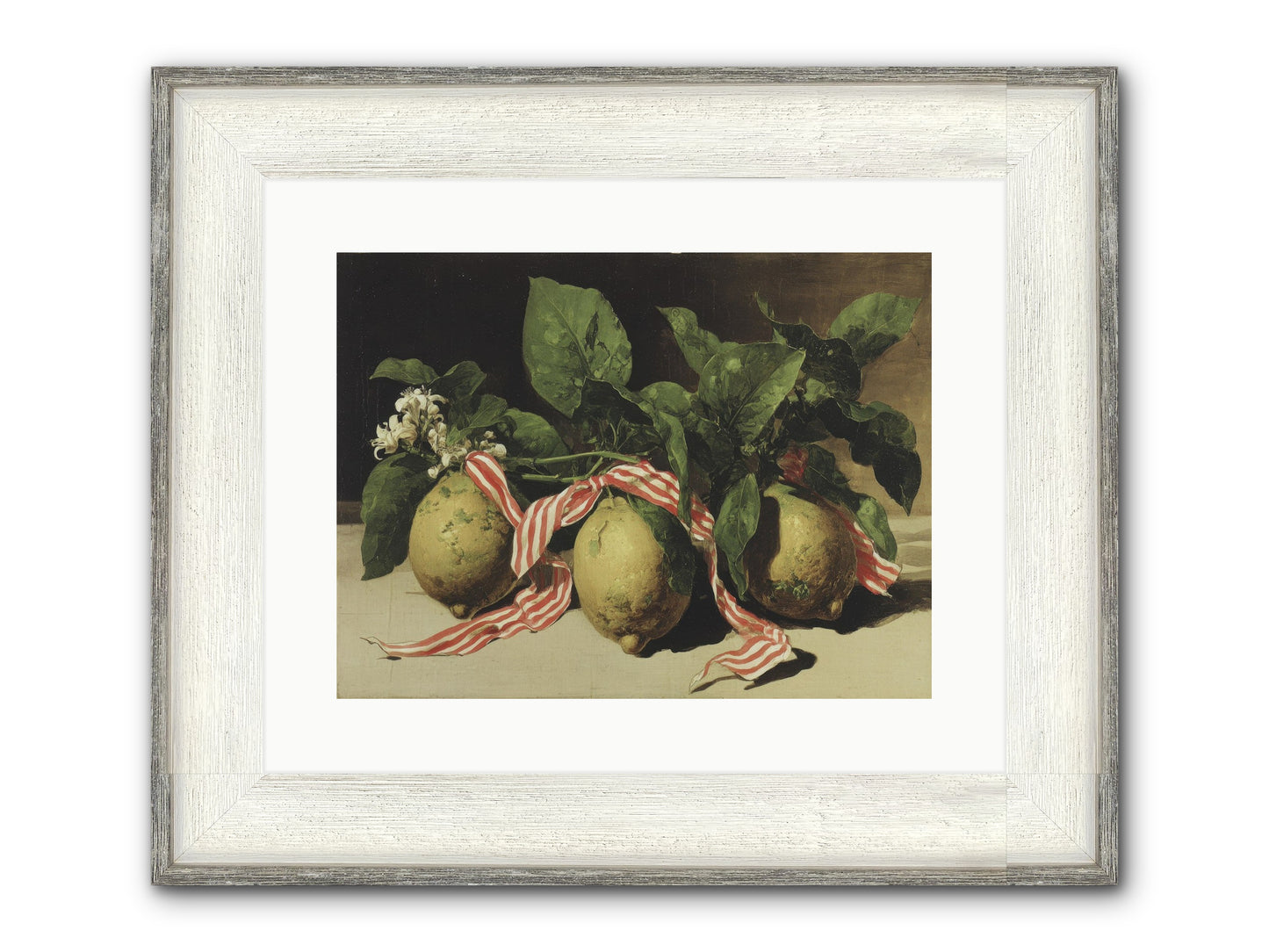 Moonlight At Mallow House Framed Print - Driftwood White 16x12
