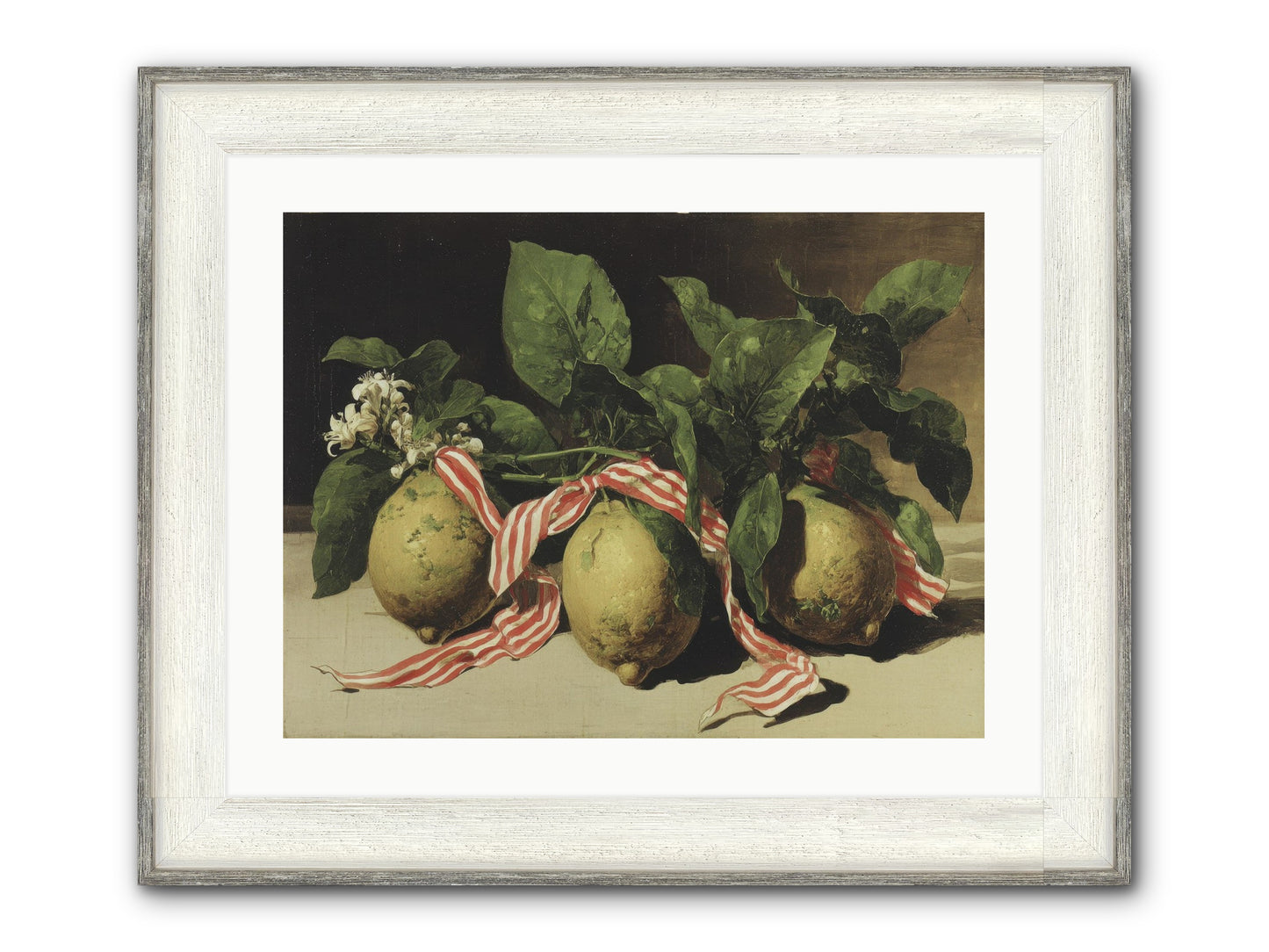 Moonlight At Mallow House Framed Print - Driftwood White 24x18