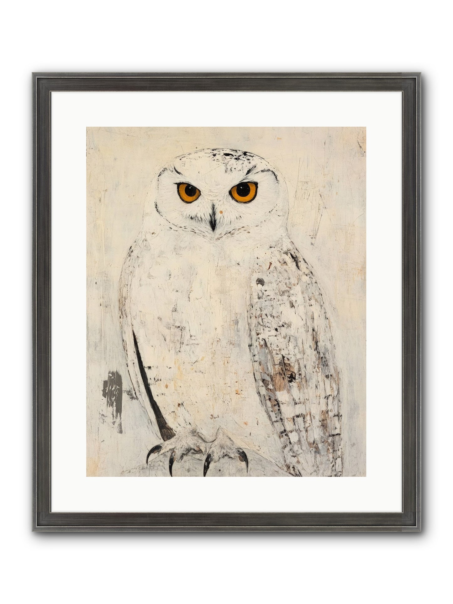Moonlit Scout Framed Print - Slimwoods Black/Silver 16x20