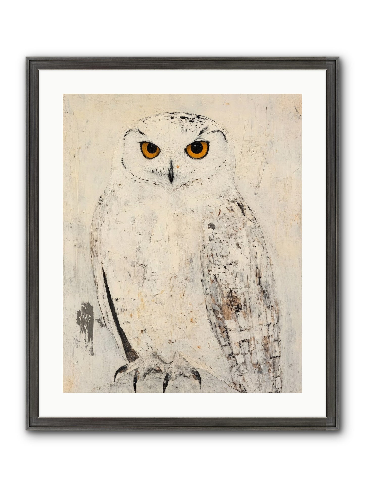 Moonlit Scout Framed Print - Slimwoods Black/Silver 20x25