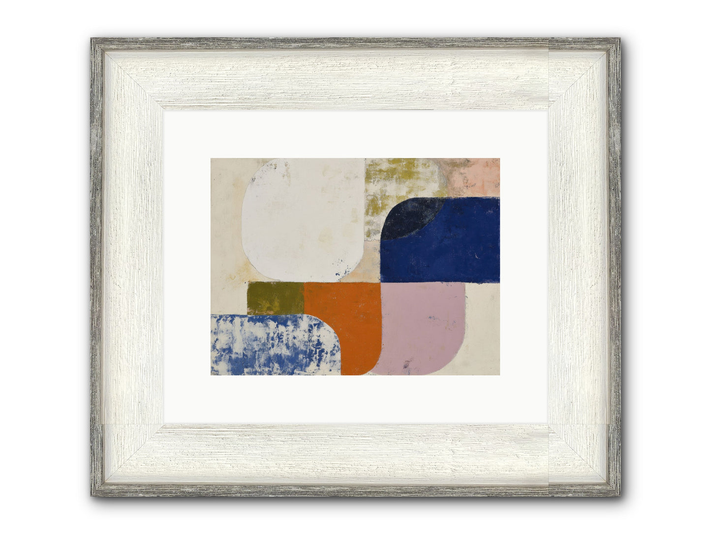 Moonwisp Glen Framed Print - Driftwood White 12x9