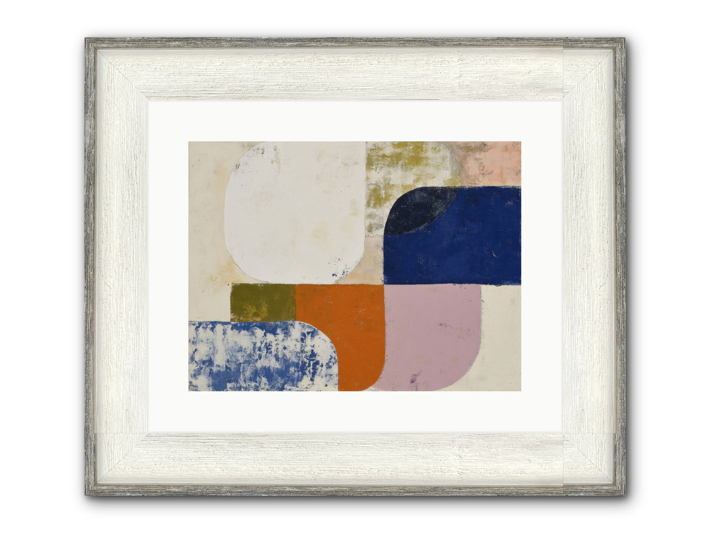 Moonwisp Glen Framed Print - Driftwood White 16x12