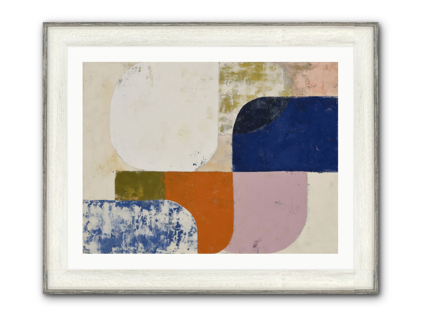 Moonwisp Glen Framed Print - Driftwood White 32x24