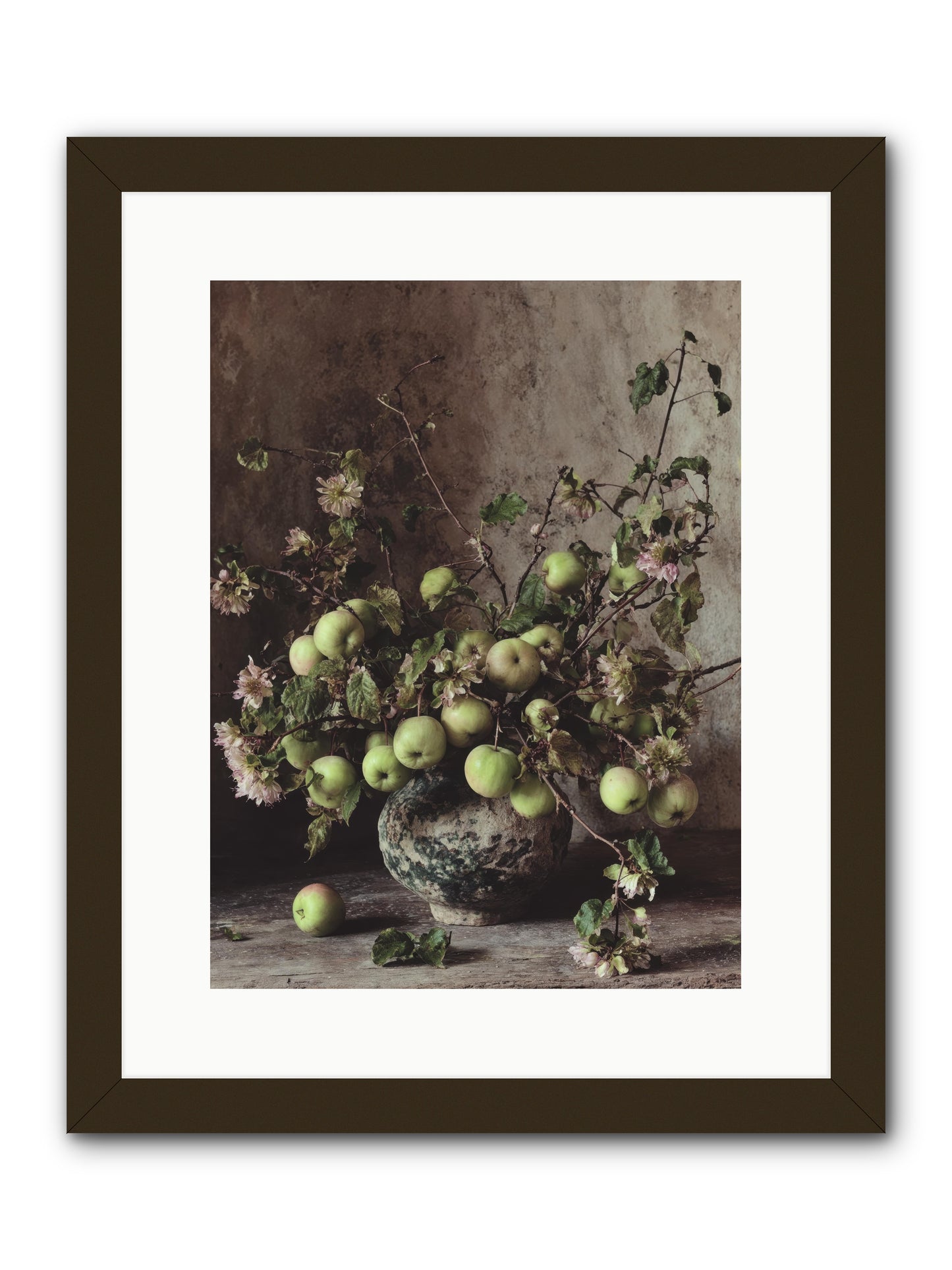 morning Side -- Framed Print - Black 12x16