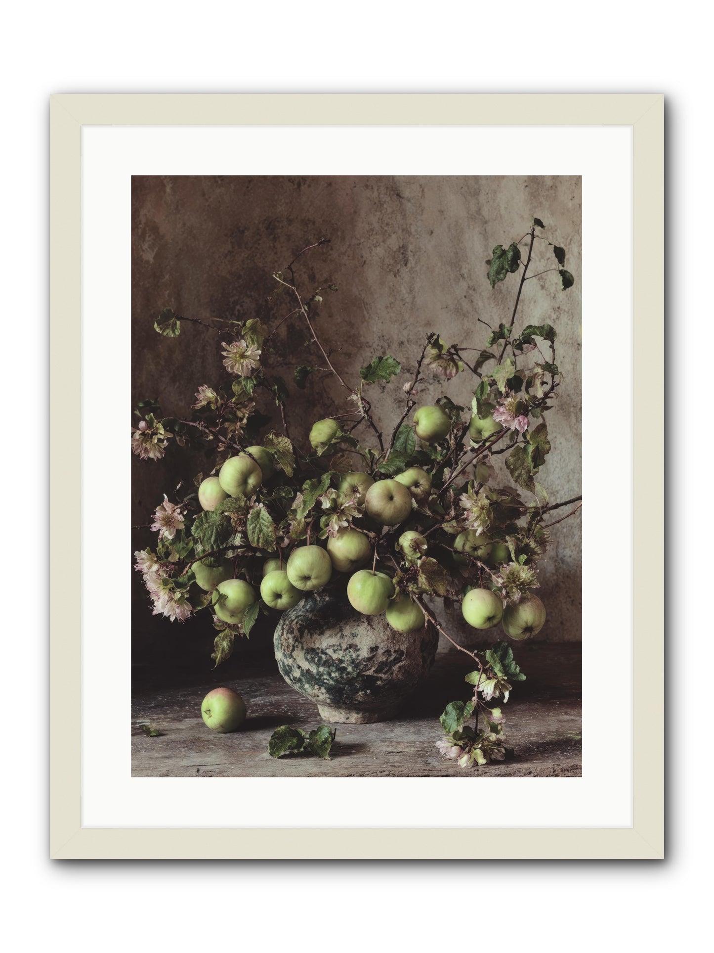 morning Side -- Framed Print - White 18x24