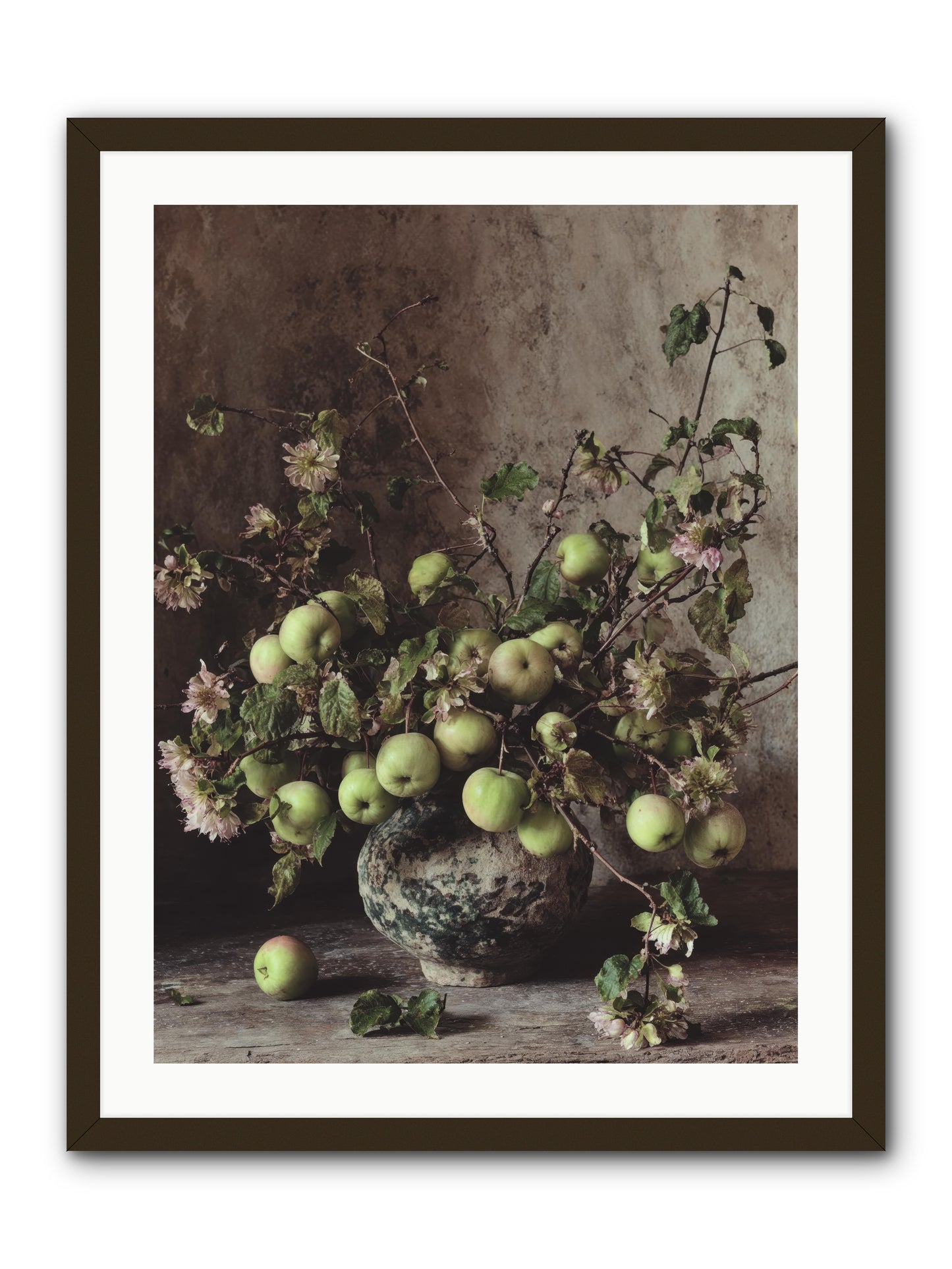 morning Side -- Framed Print - Black 24x32