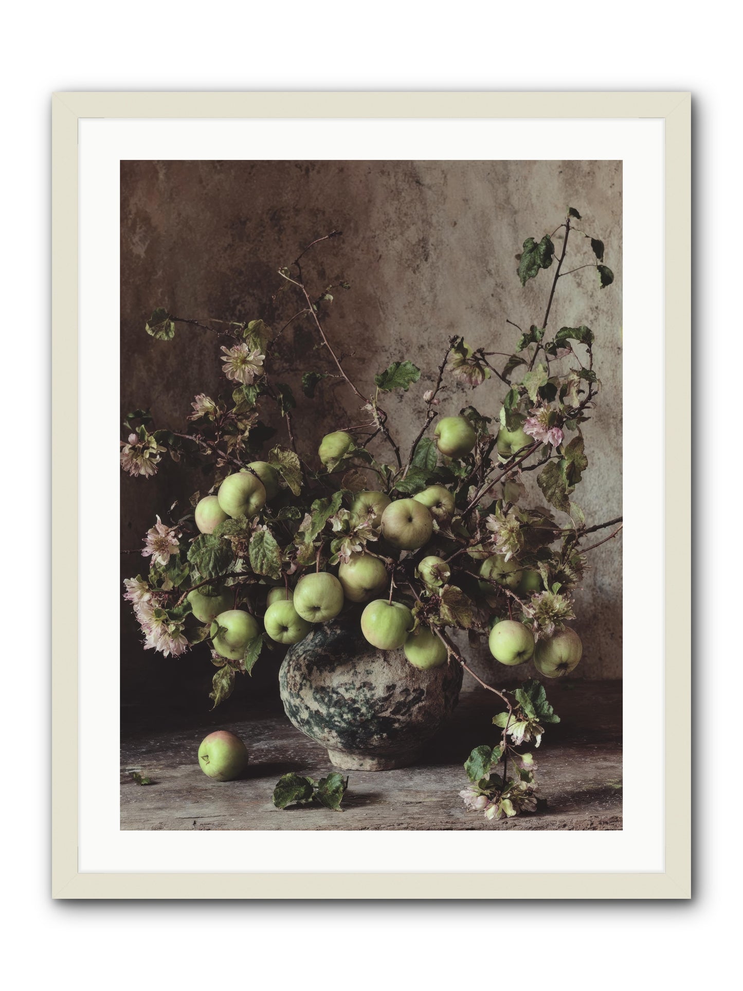 morning Side -- Framed Print - White 24x32
