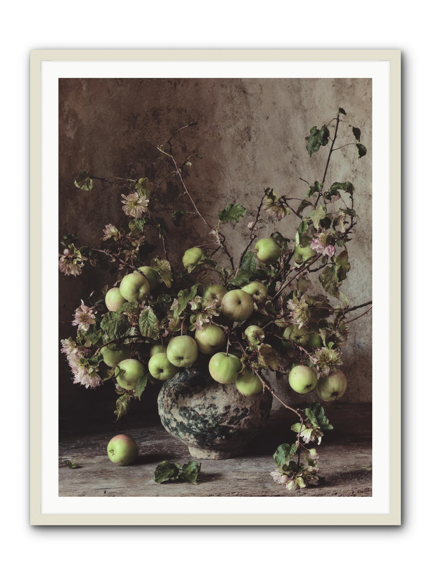 morning Side -- Framed Print - White 36x48
