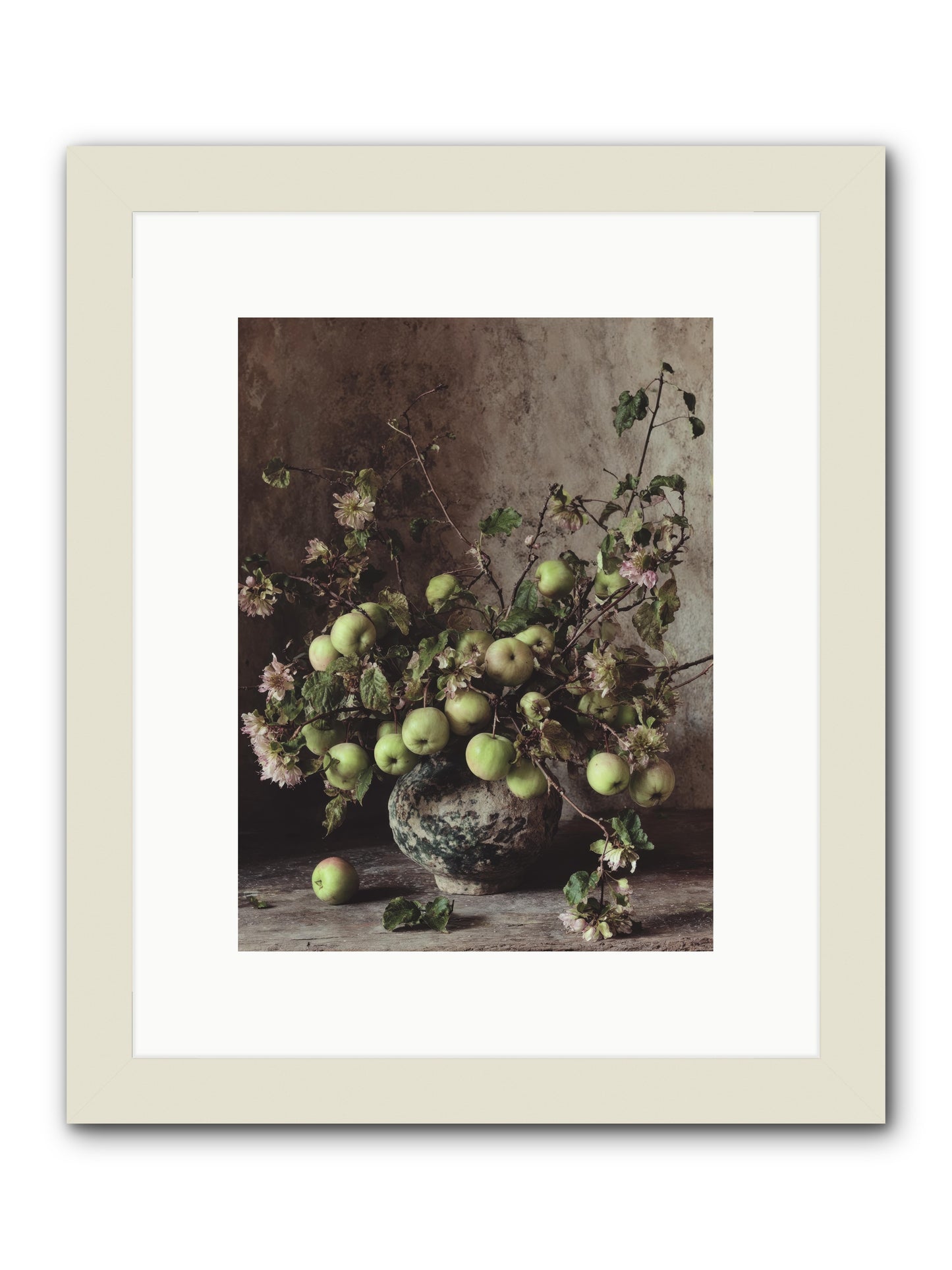 morning Side -- Framed Print - White 9x12