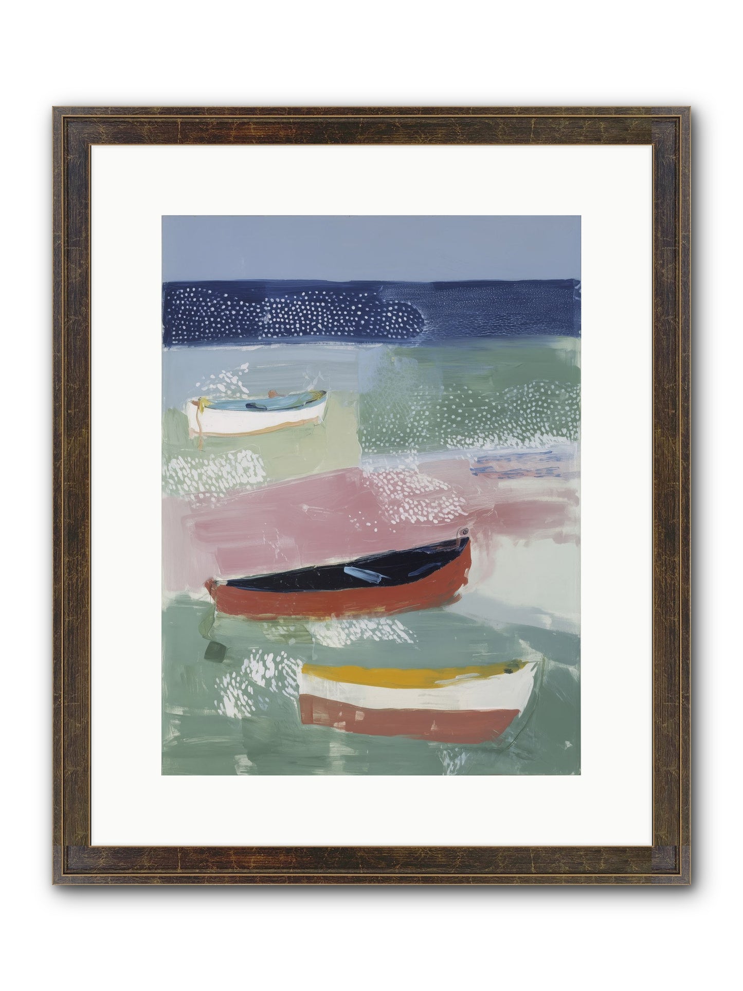 Morning Light Framed Print - Slimwoods Black/Gold 12x16