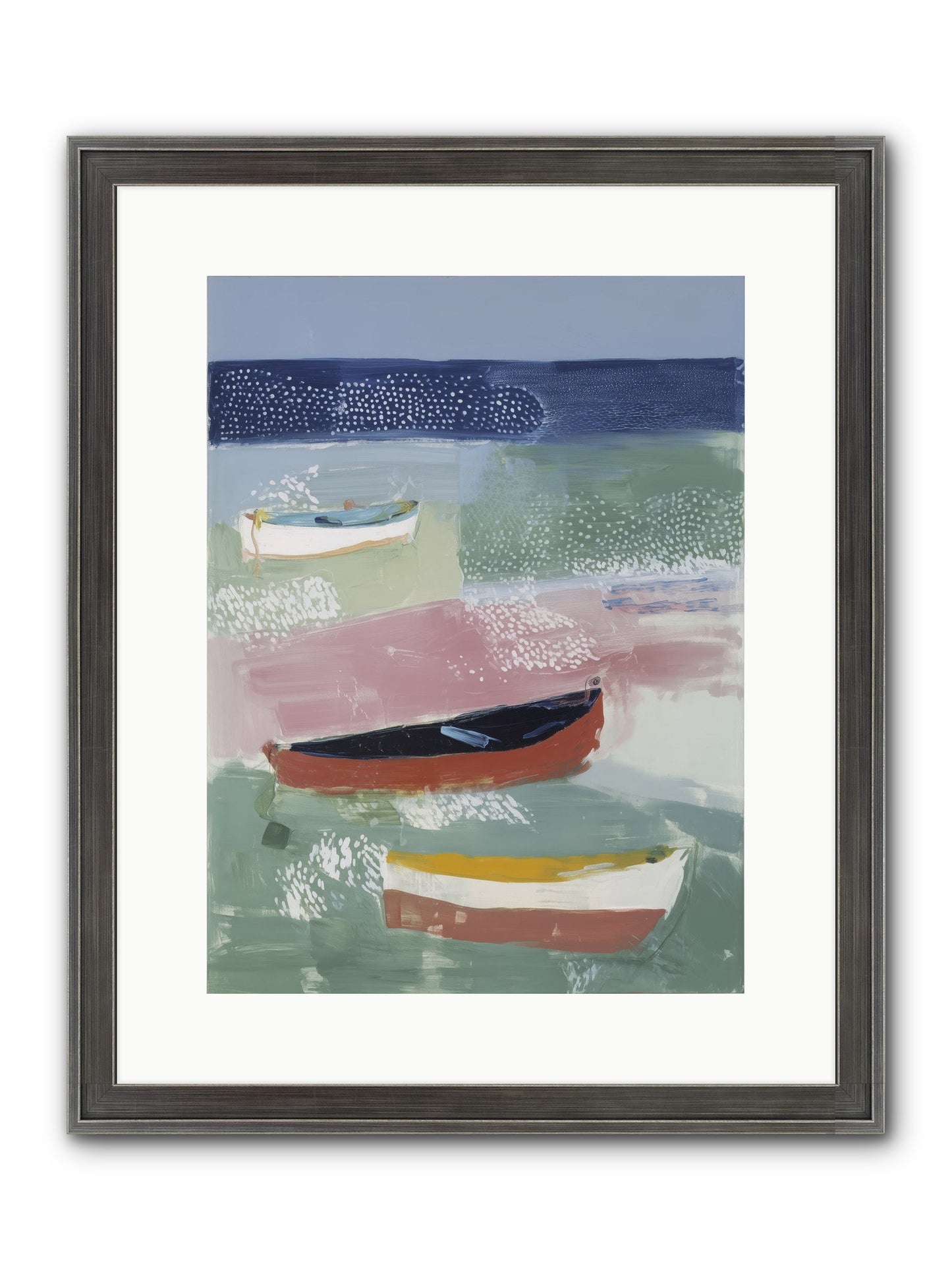 Morning Light Framed Print - Slimwoods Black/Silver 12x16