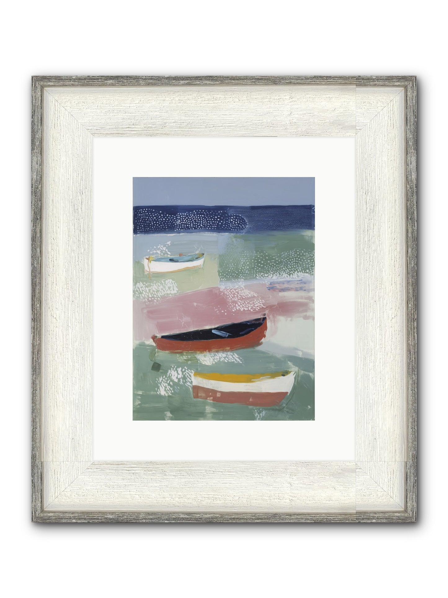 Morning Light Framed Print - Driftwood White 9x12