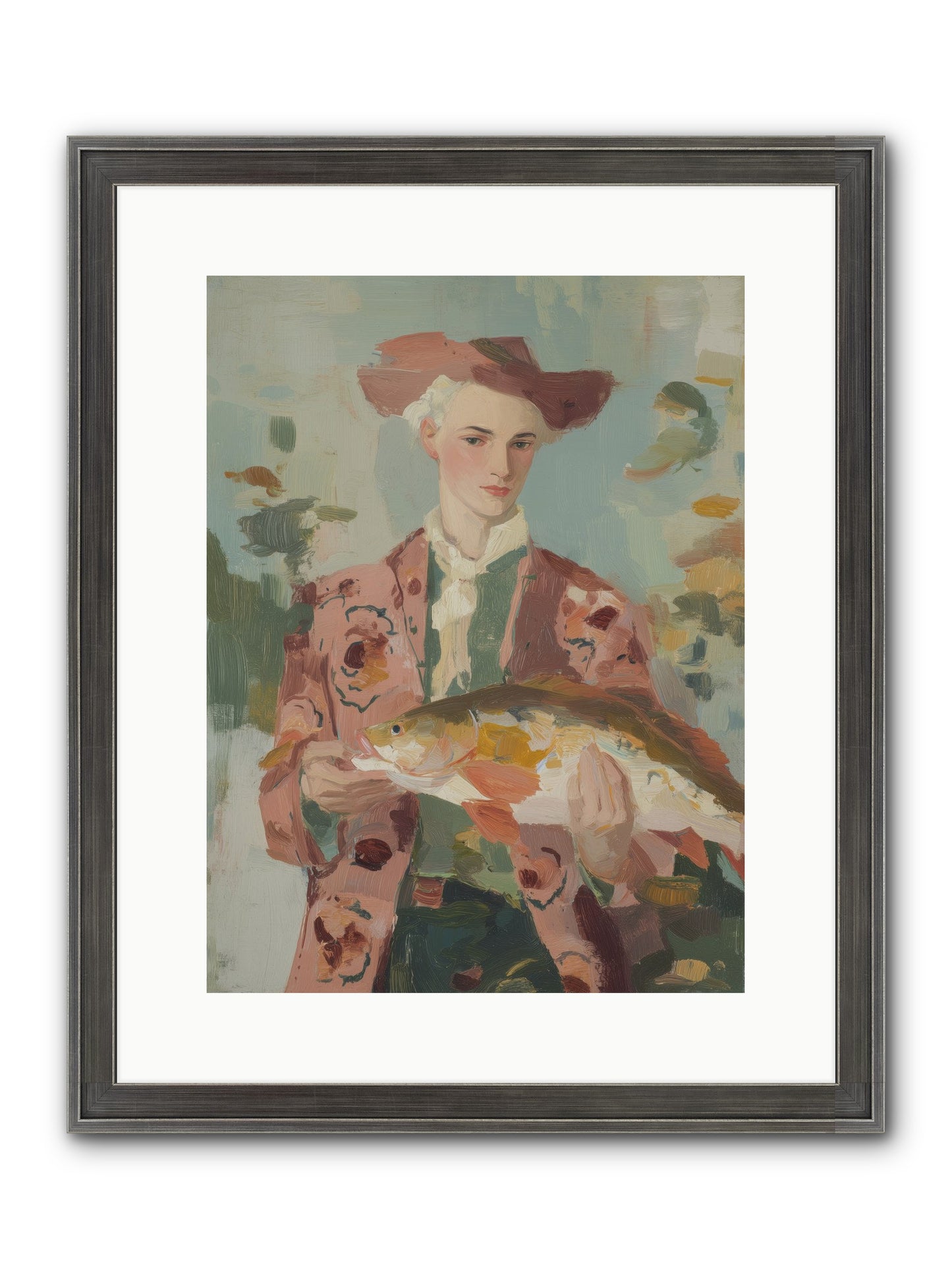 Morning's Promise Framed Print - Slimwoods Black/Silver 12x16