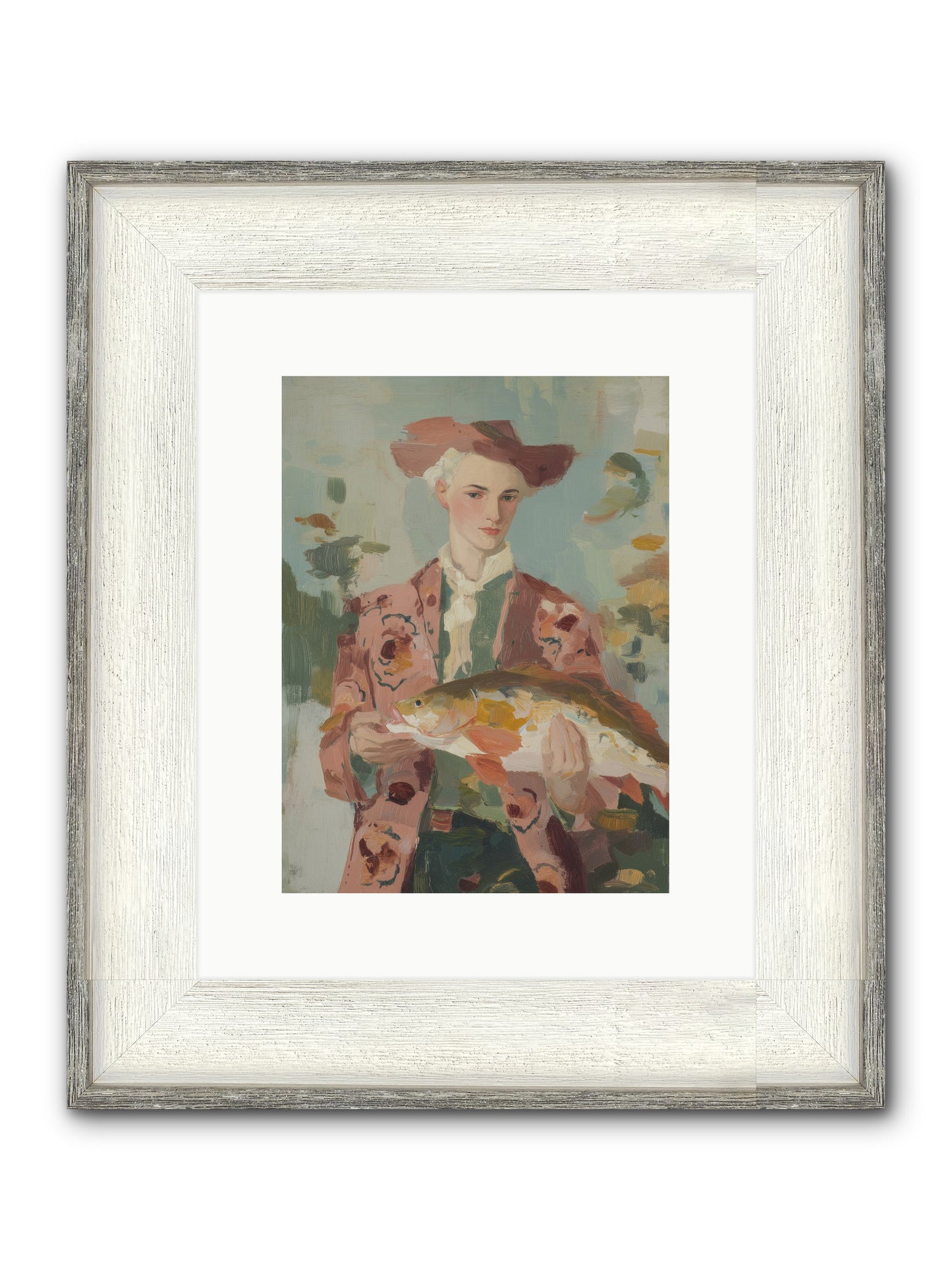 Morning's Promise Framed Print - Driftwood White 9x12