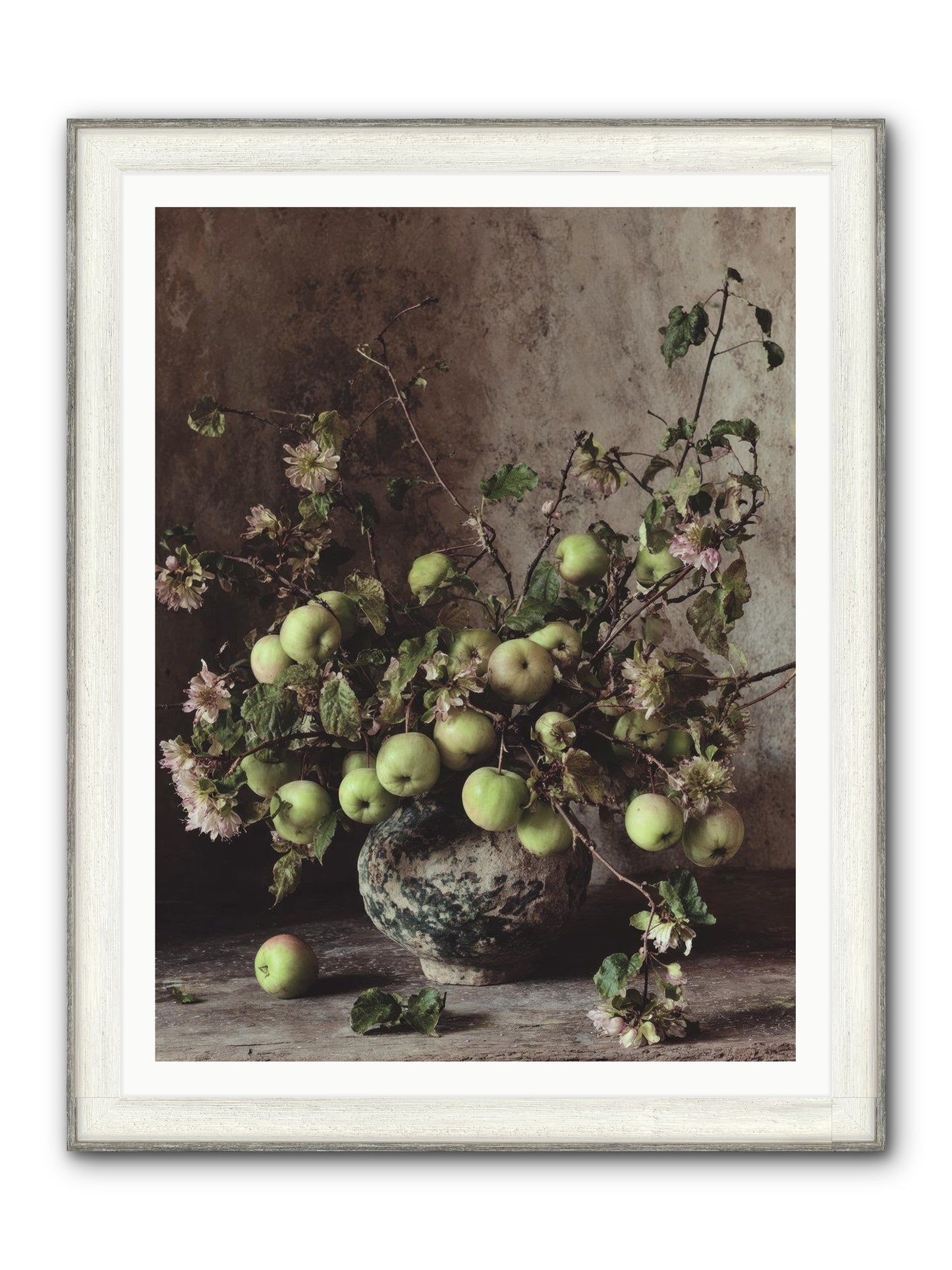 Morning Side Framed Print - Driftwood White 36x48