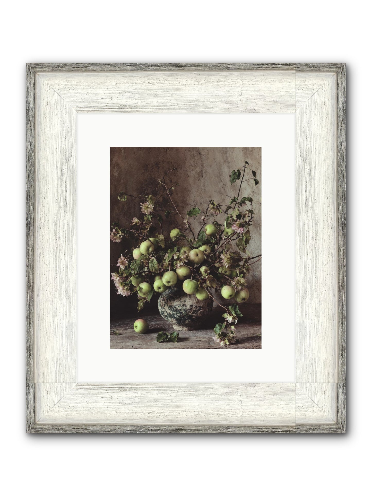 Morning Side Framed Print - Driftwood White 9x12