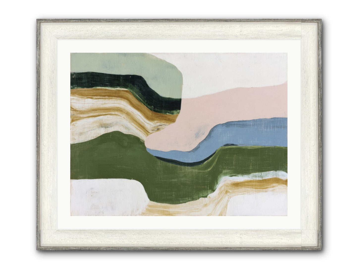 Mosswick Vale Framed Print - Driftwood White 32x24