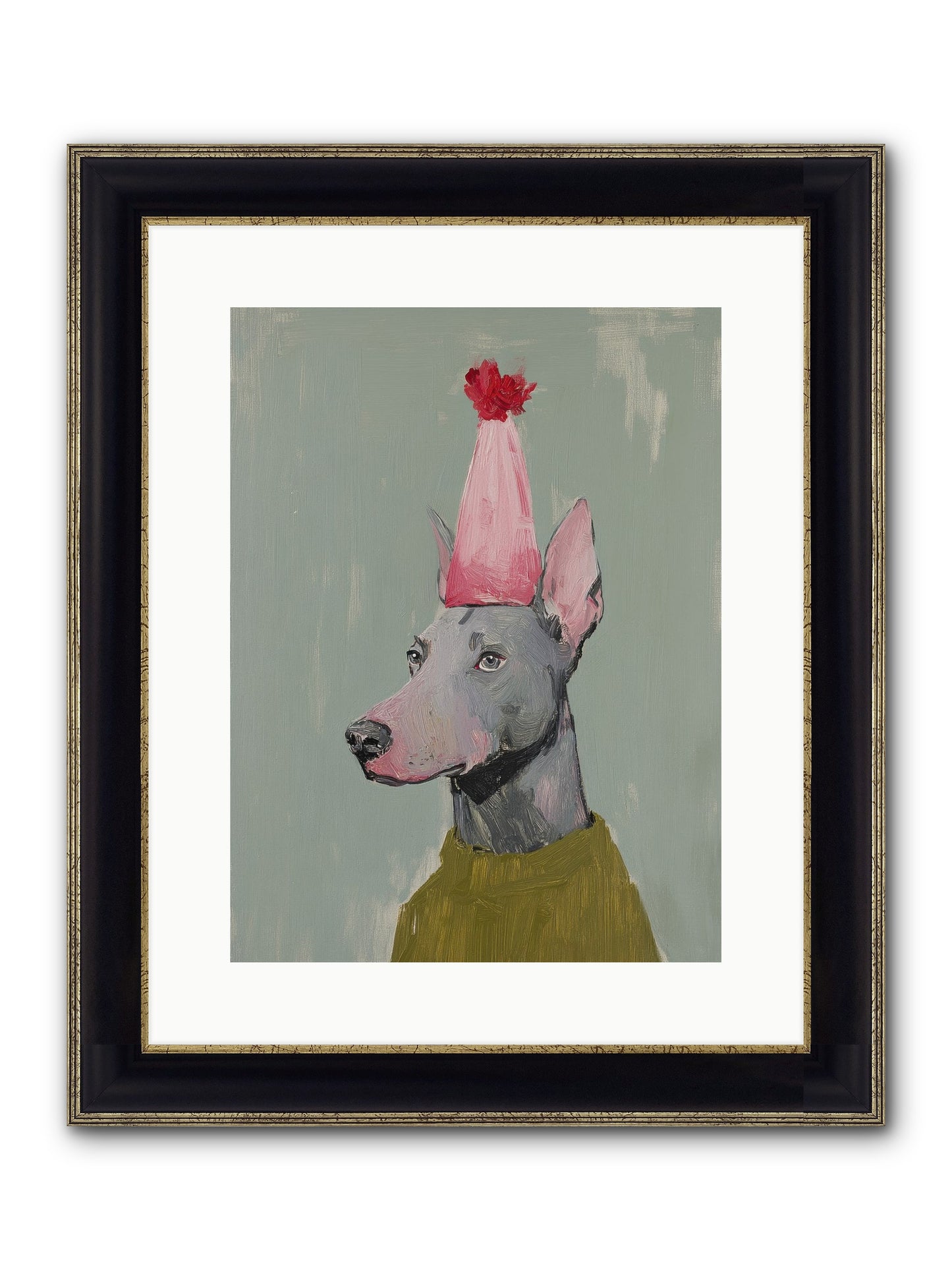 Most Beloved Framed Print - Black & Gold 12x16