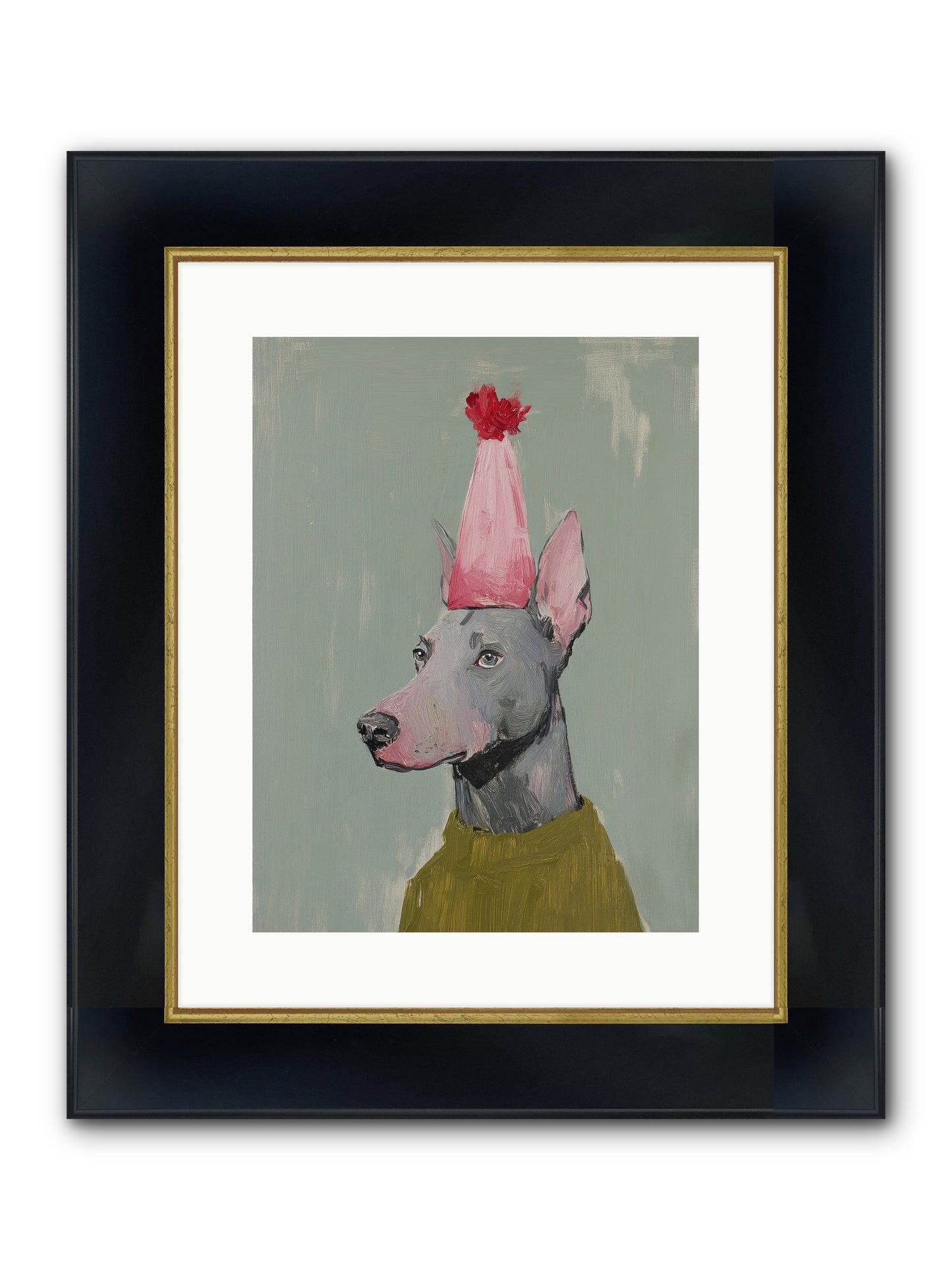 Most Beloved Framed Print - Wide Black w/Gold 12x16