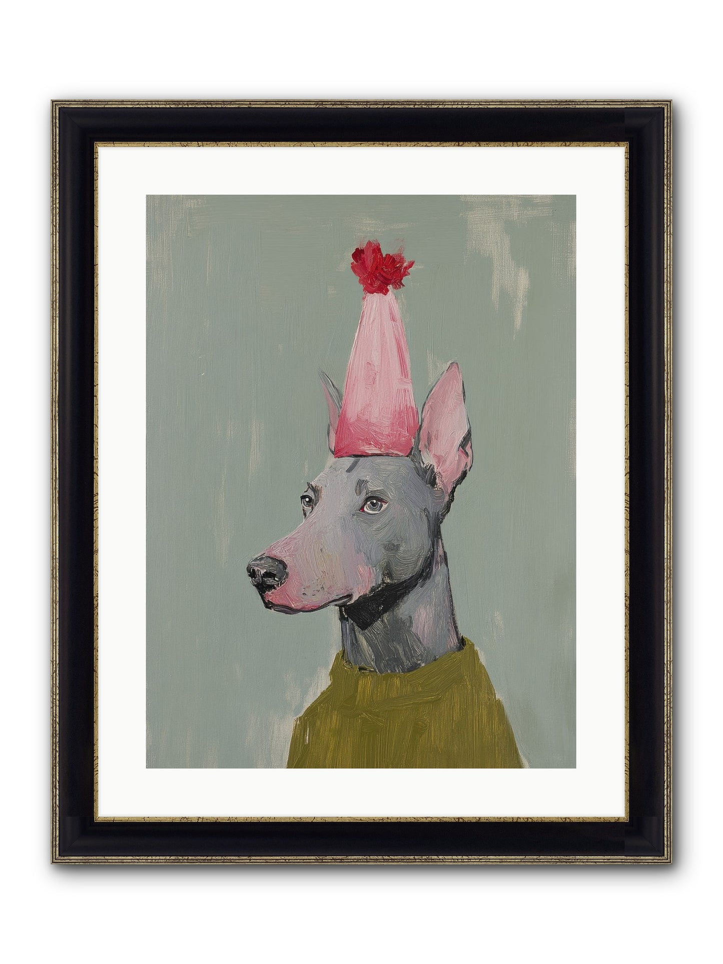 Most Beloved Framed Print - Black & Gold 18x24