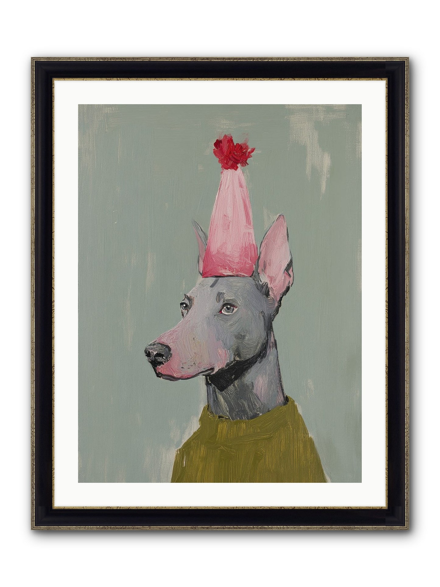 Most Beloved Framed Print - Black & Gold 24x32