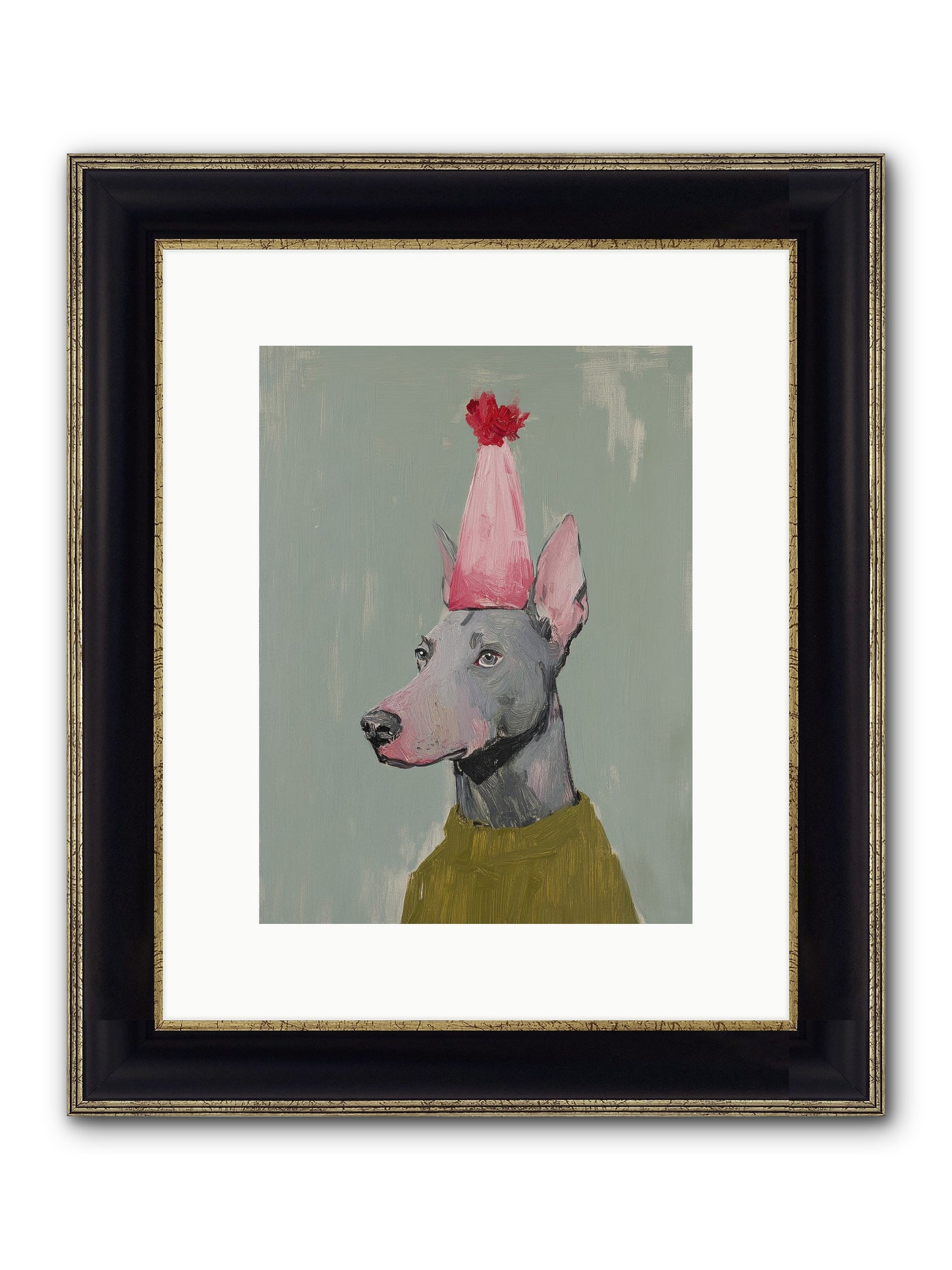 Most Beloved Framed Print - Black & Gold 9x12