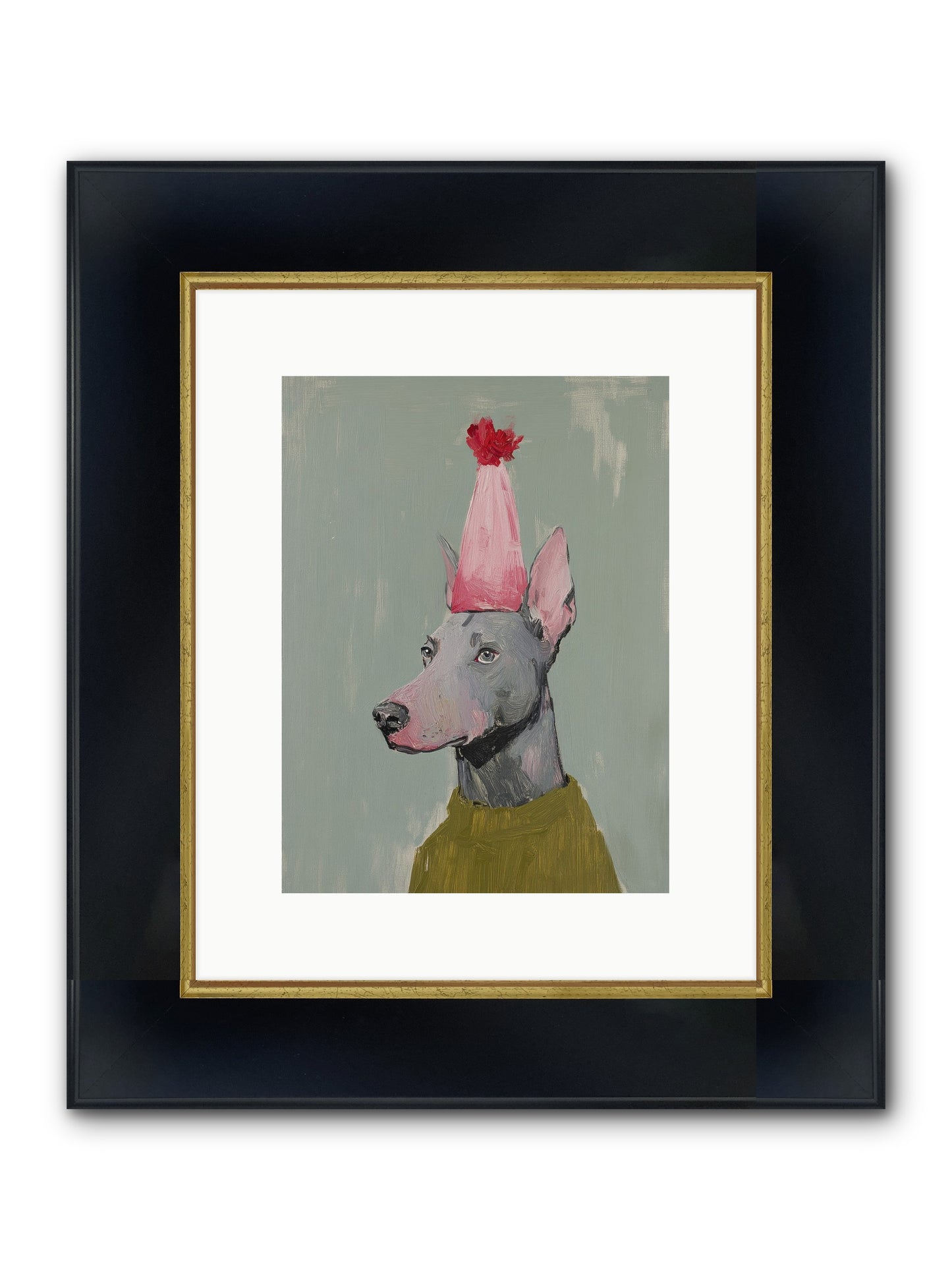 Most Beloved Framed Print - Wide Black w/Gold 9x12