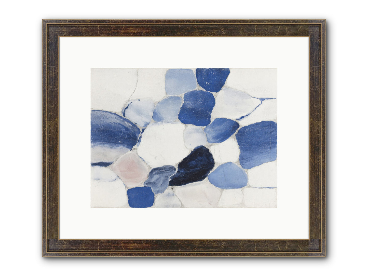 Murmur Framed Print - Slimwoods Black/Gold 12x9