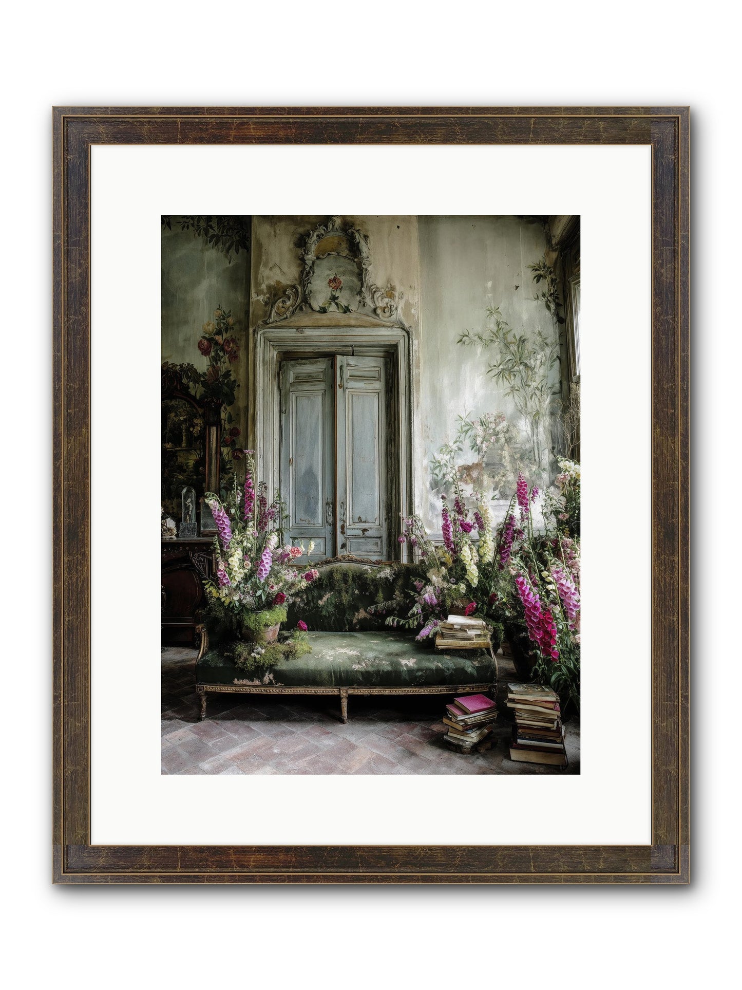 Music Of The Heart Framed Print - Slimwoods Black/Gold 12x16