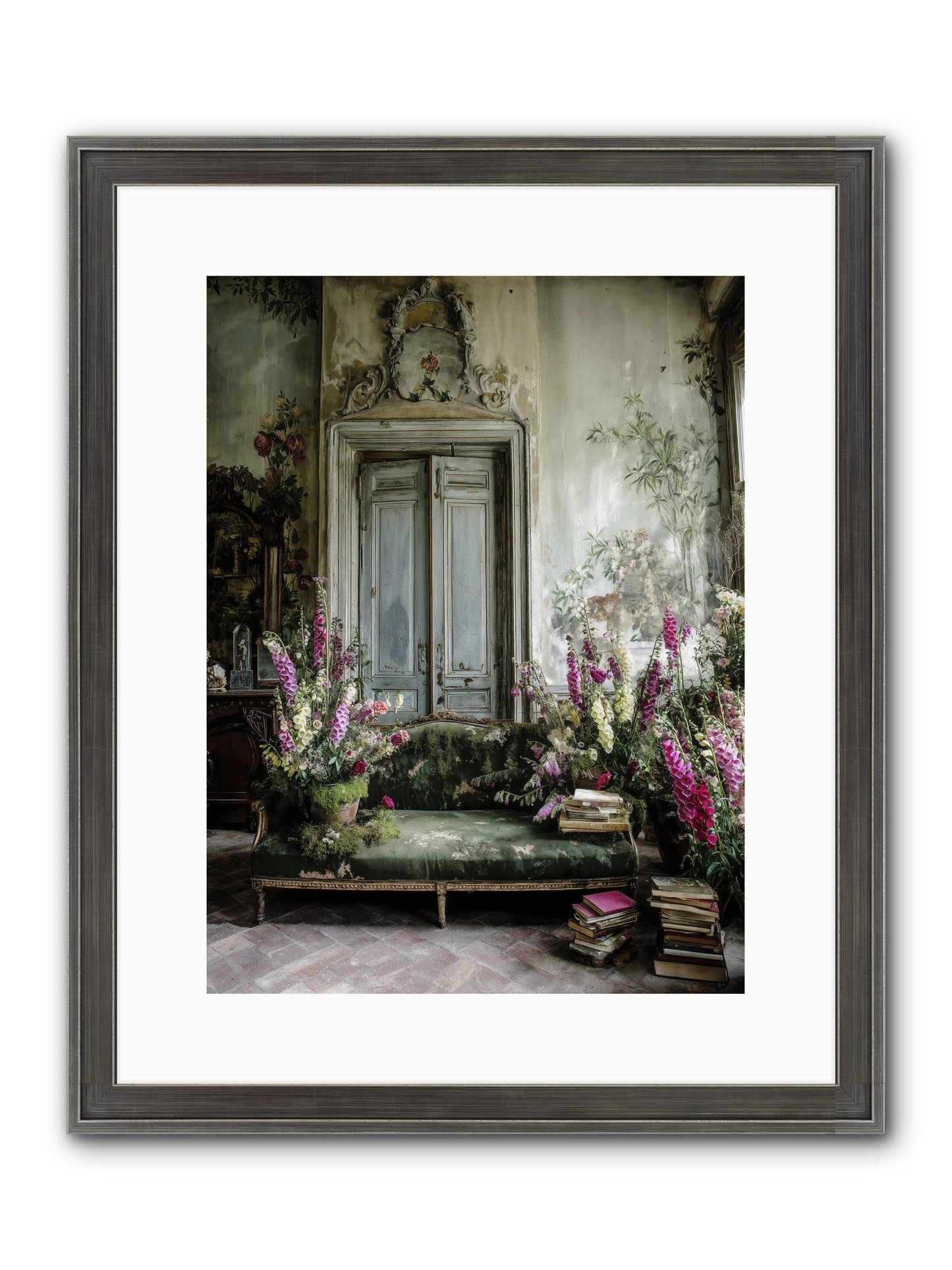 Music Of The Heart Framed Print - Slimwoods Black/Silver 12x16