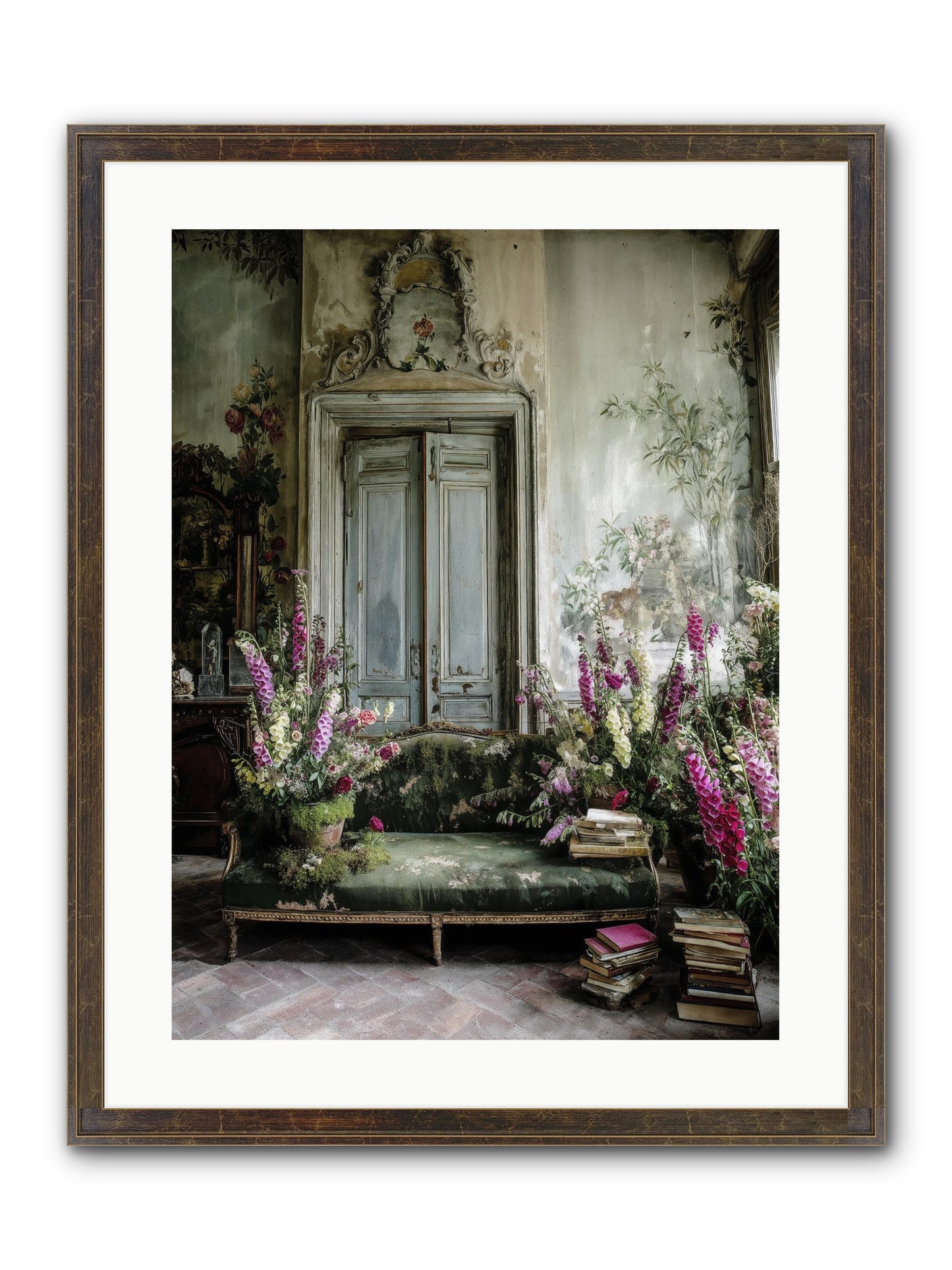 Music Of The Heart Framed Print - Slimwoods Black/Gold 18x24