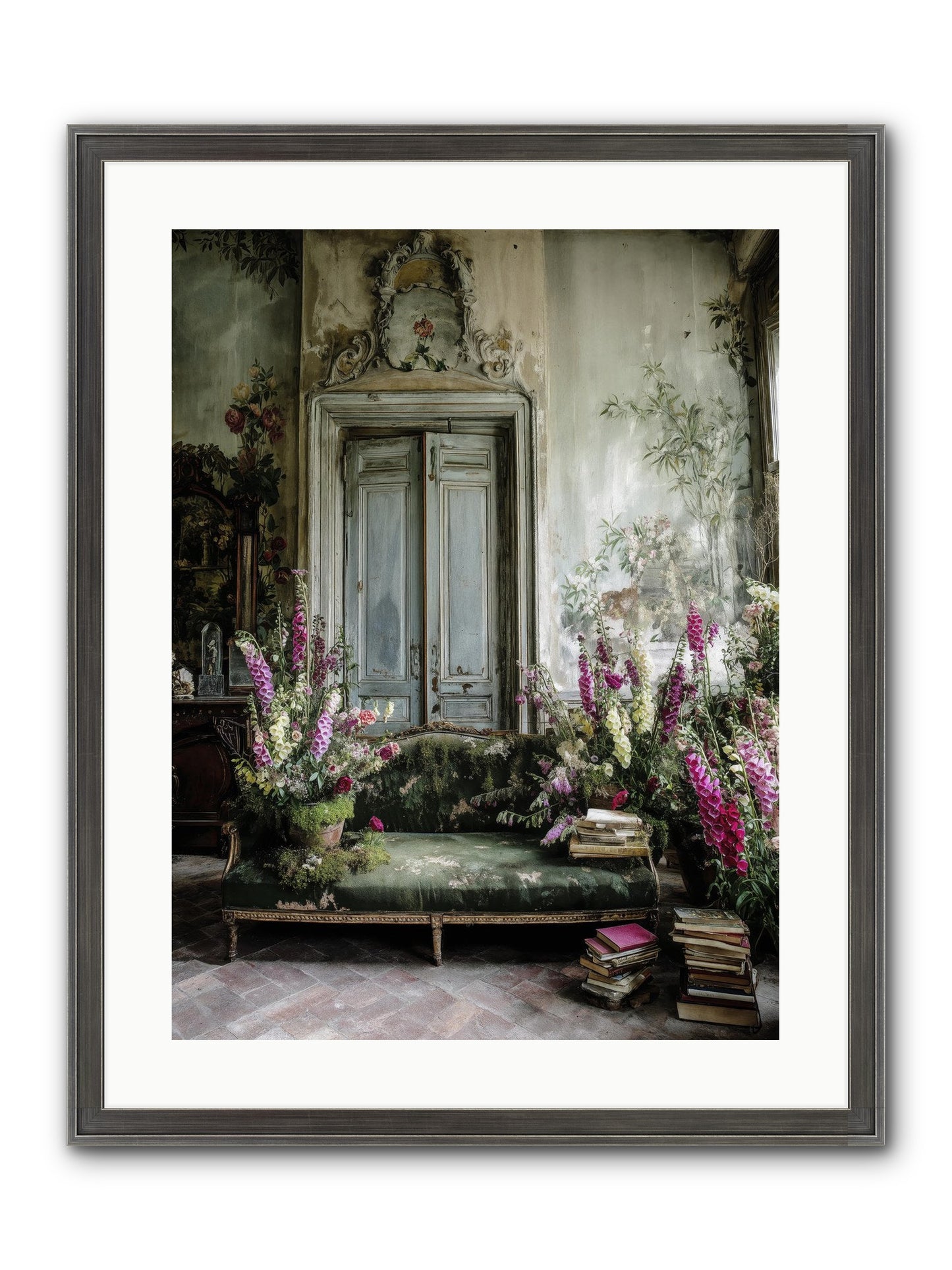 Music Of The Heart Framed Print - Slimwoods Black/Silver 18x24