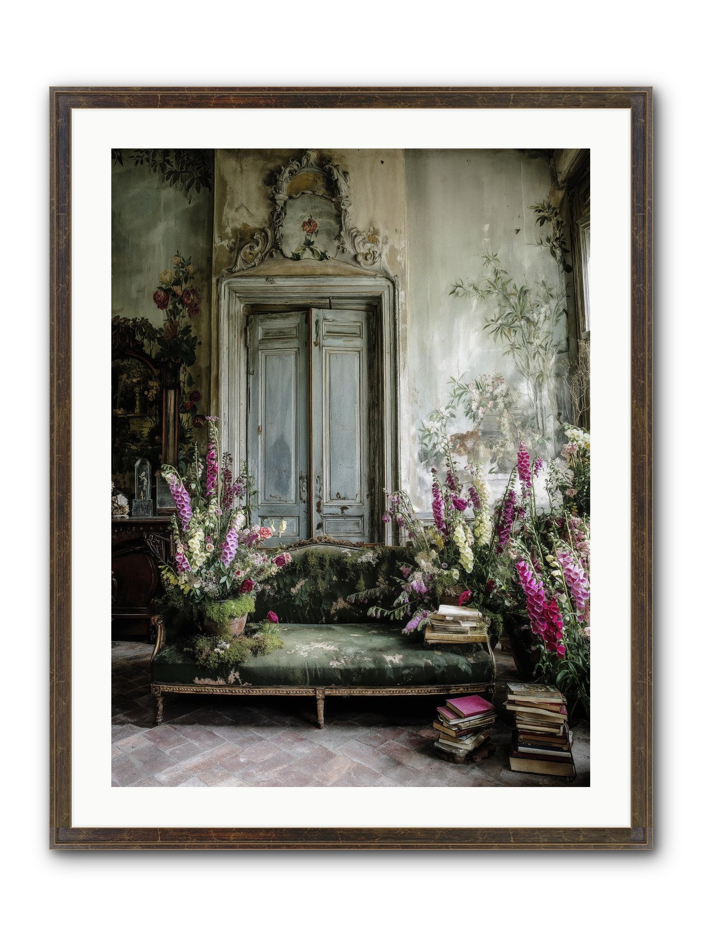 Music Of The Heart Framed Print - Slimwoods Black/Gold 24x32
