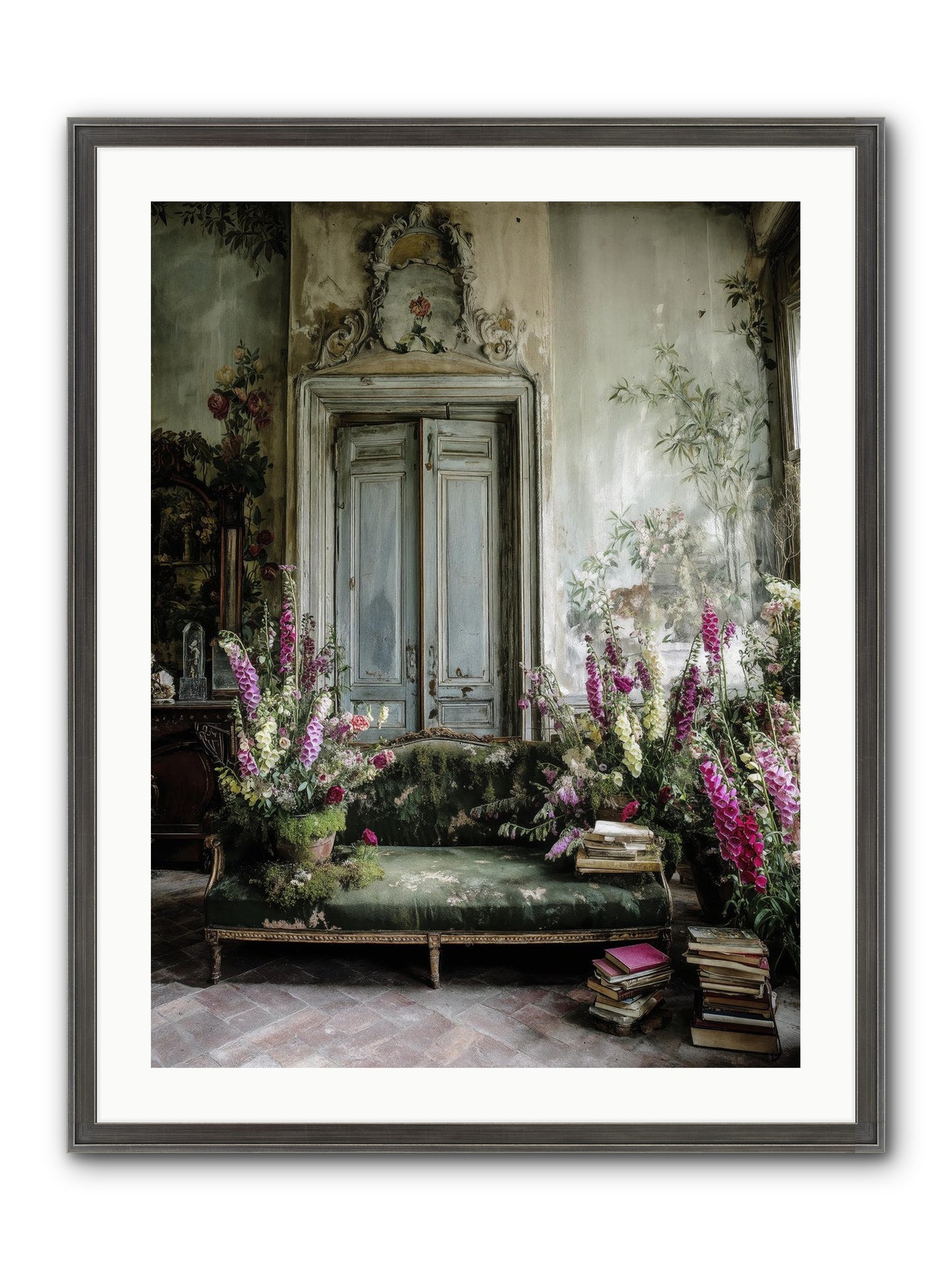 Music Of The Heart Framed Print - Slimwoods Black/Silver 24x32