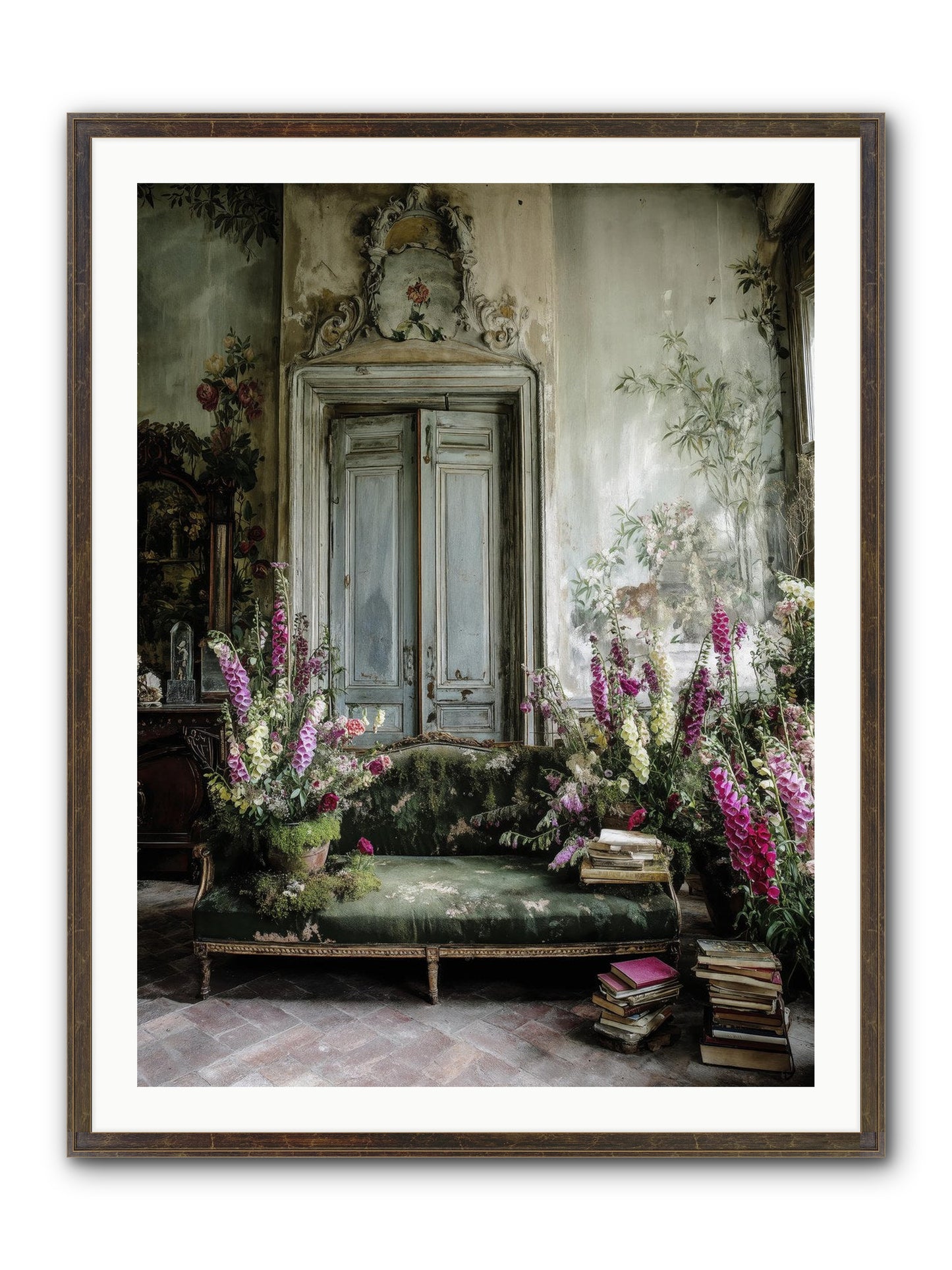 Music Of The Heart Framed Print - Slimwoods Black/Gold 30x40