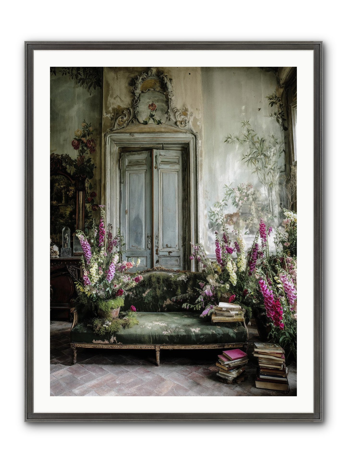 Music Of The Heart Framed Print - Slimwoods Black/Silver 30x40