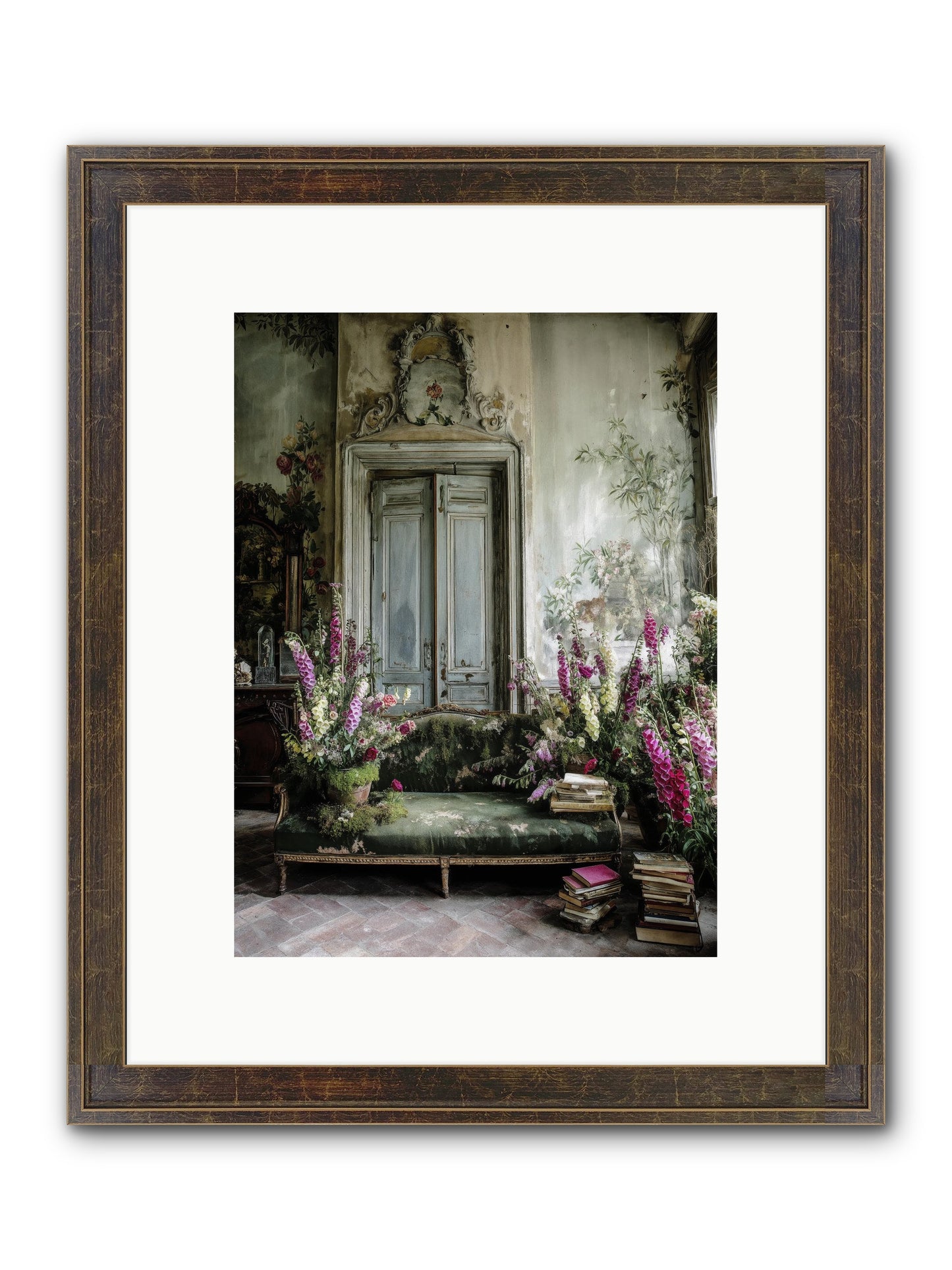 Music Of The Heart Framed Print - Slimwoods Black/Gold 9x12