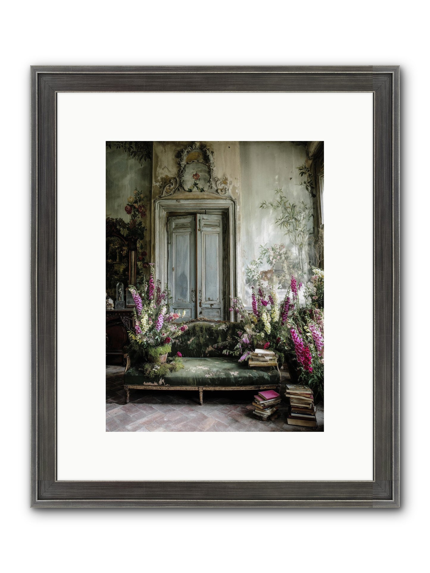 Music Of The Heart Framed Print - Slimwoods Black/Silver 9x12