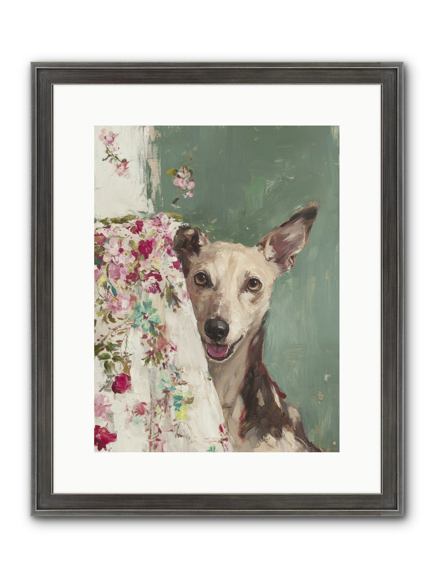 My Heart's Delight Framed Print - Slimwoods Black/Silver 12x16