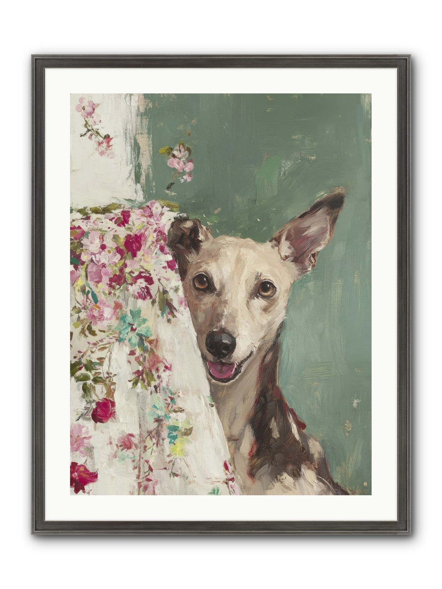My Heart's Delight Framed Print - Slimwoods Black/Silver 24x32