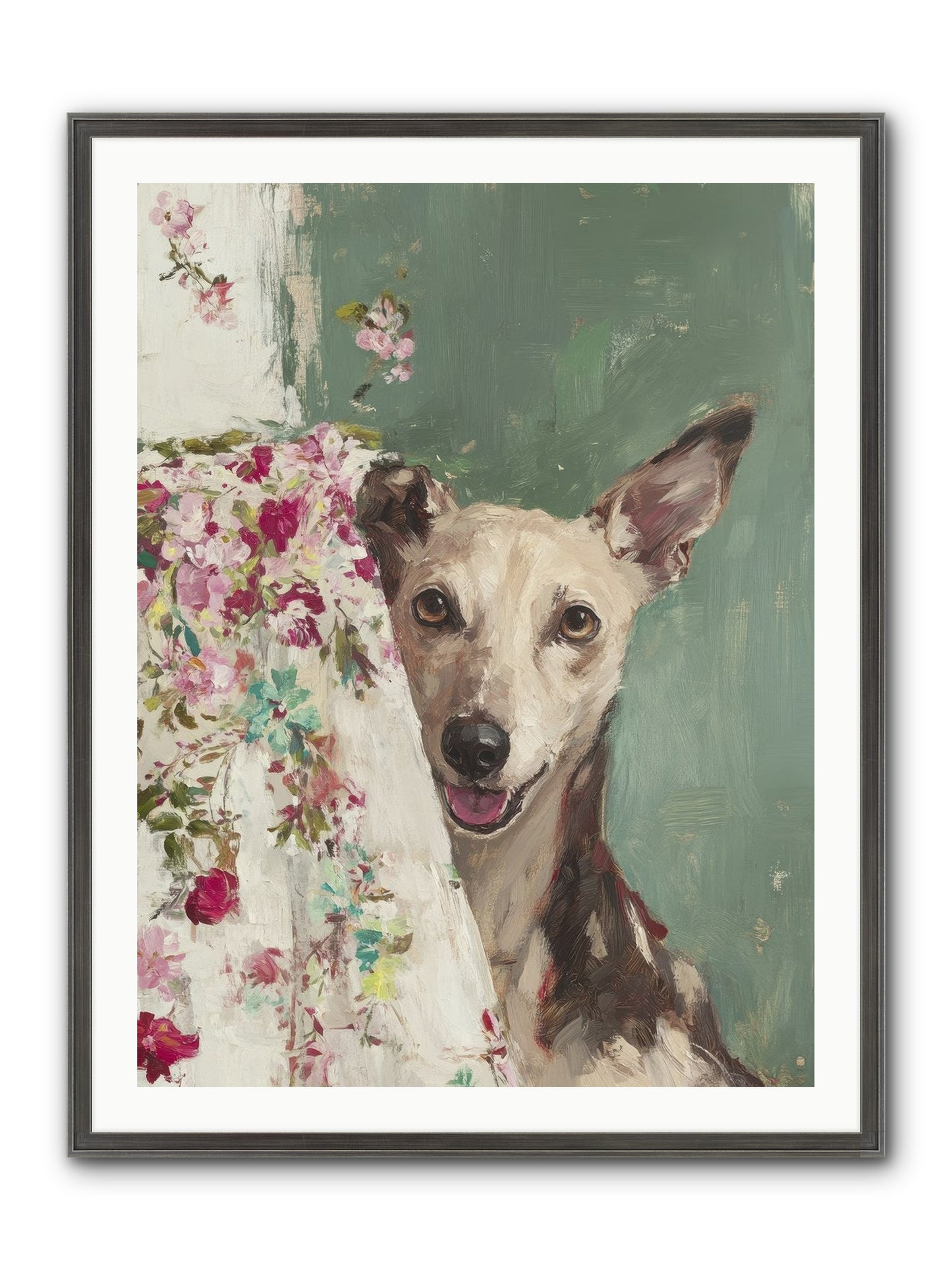 My Heart's Delight Framed Print - Slimwoods Black/Silver 30x40