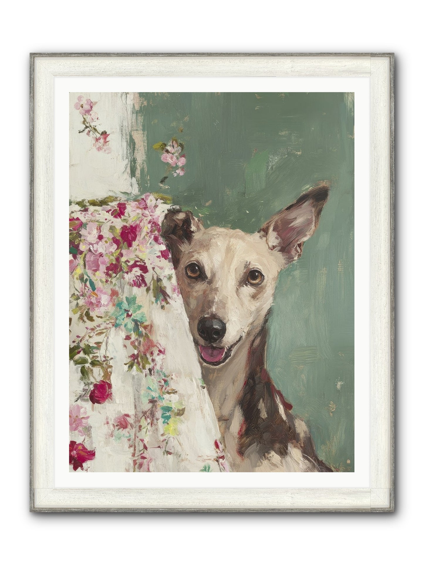 My Heart's Delight Framed Print - Driftwood White 36x48