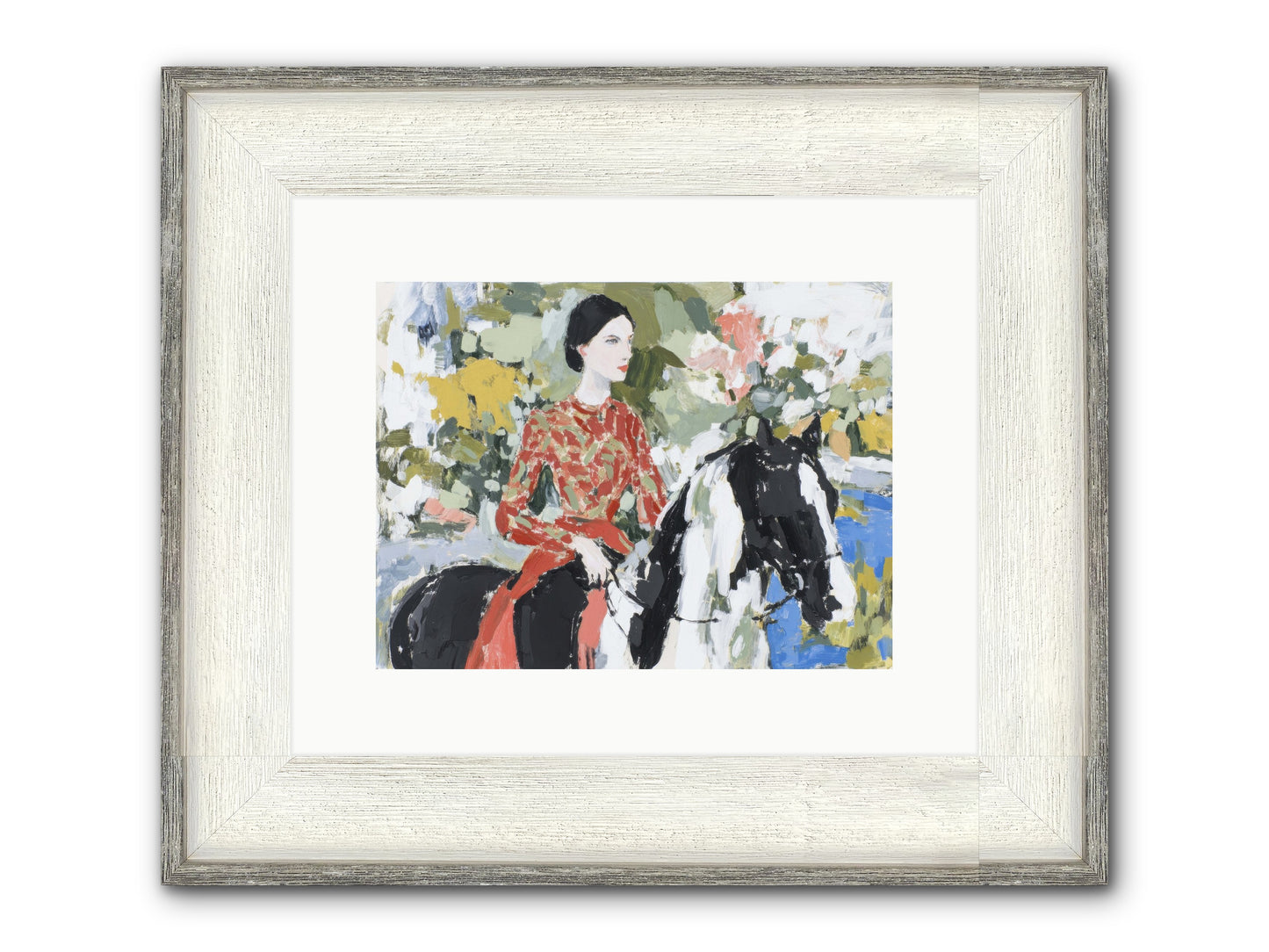 My Royal Escape Framed Print - Driftwood White 12x9