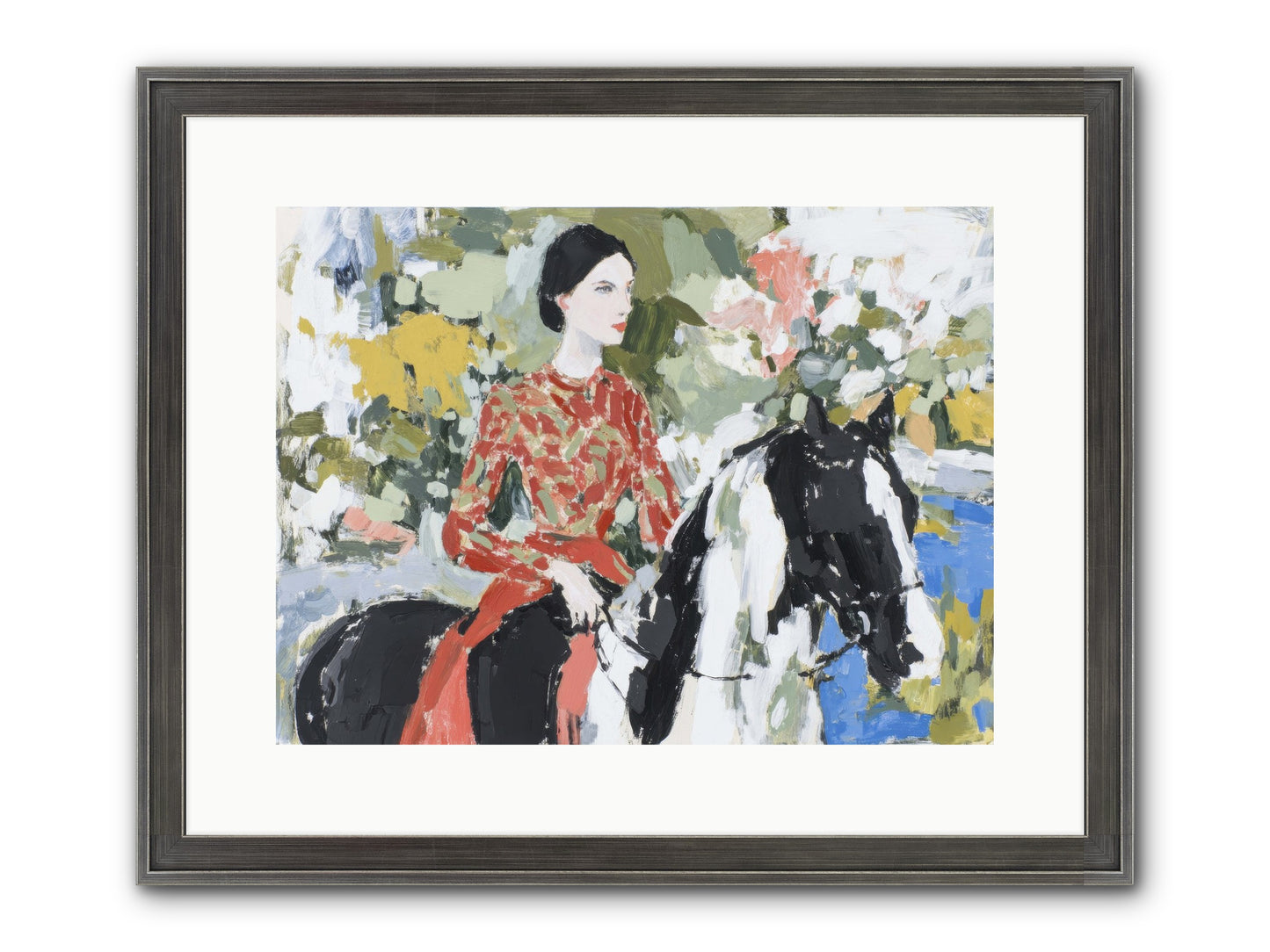 My Royal Escape Framed Print - Slimwoods Black/Silver 16x12